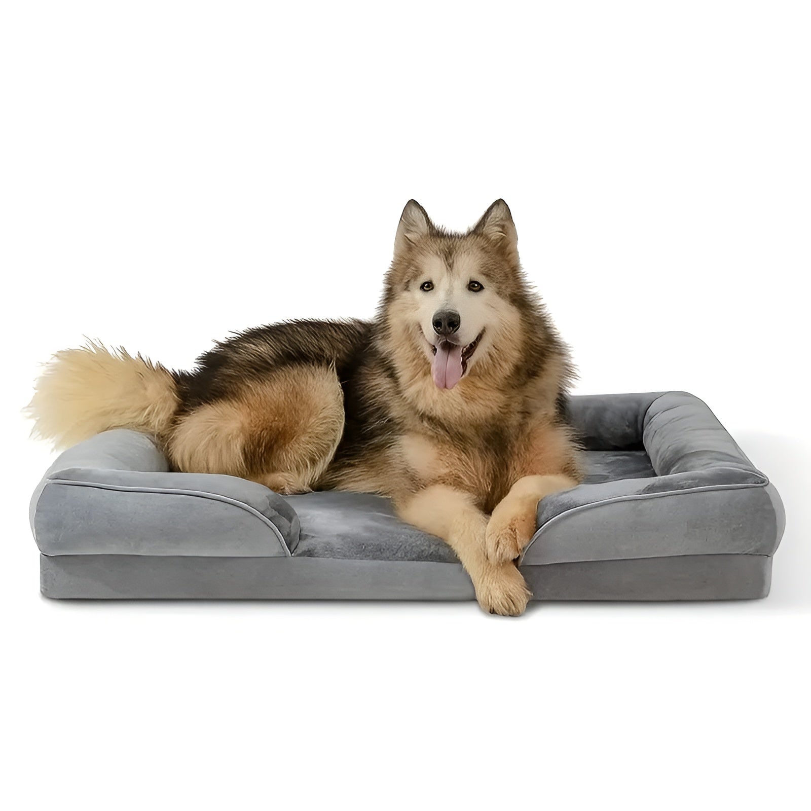 LuxePaws Bett - Orthopädisches Komfort Hundesofa Bett Elegare