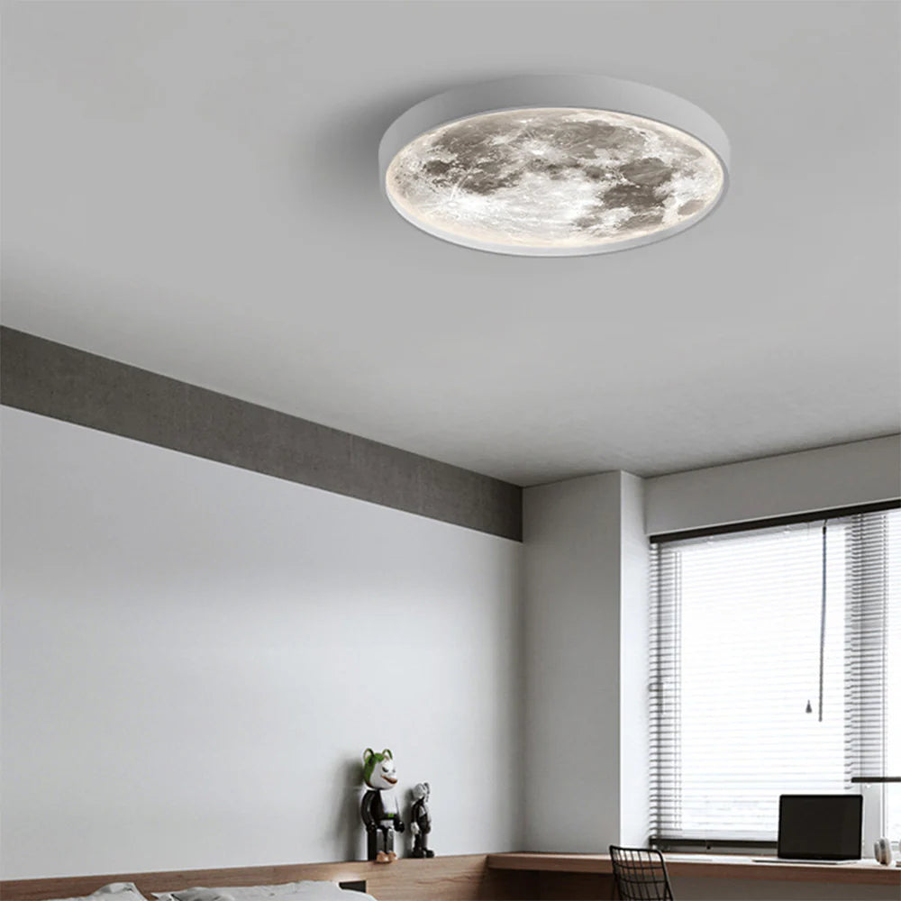 MoonGlow Light - Moderne Metaal LED Plafondlamp