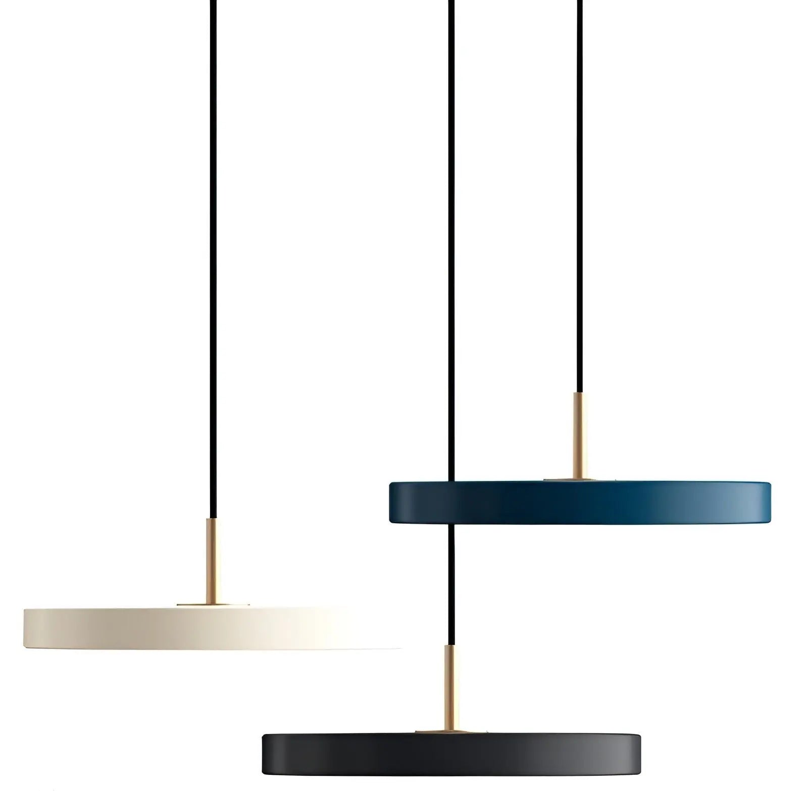 ModernDisc Light - Moderne Skandinavische LED Pendelleuchte Elegare