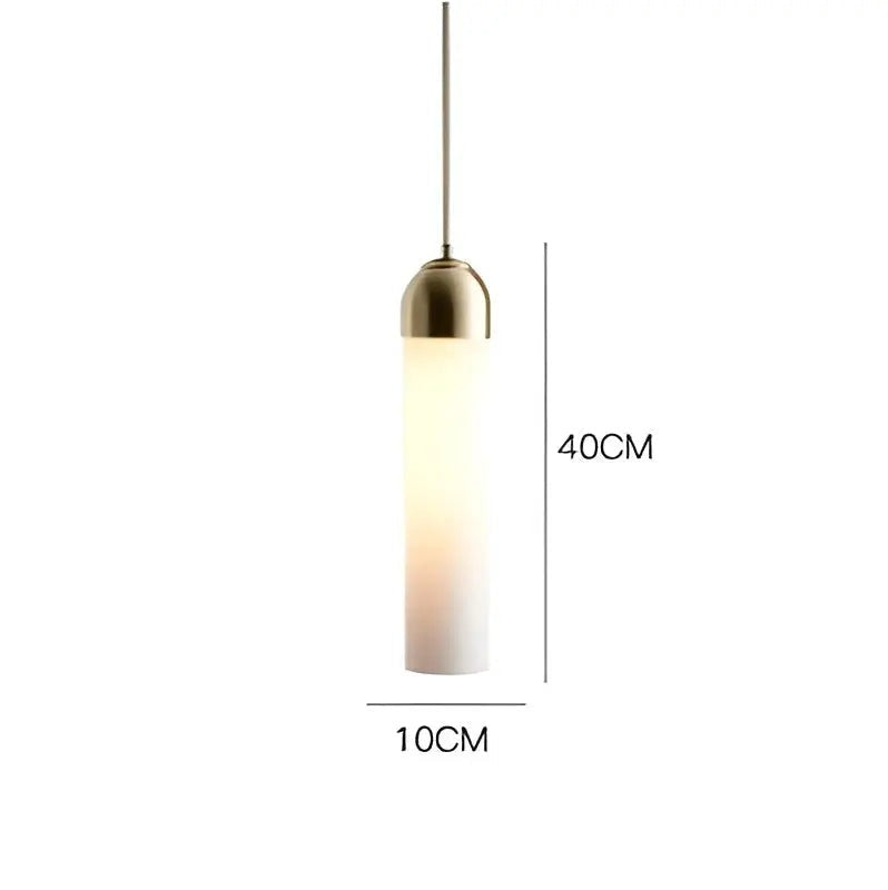 ModernShine Lights - Nordische Moderne Glas-Hängelampe LED Elegare