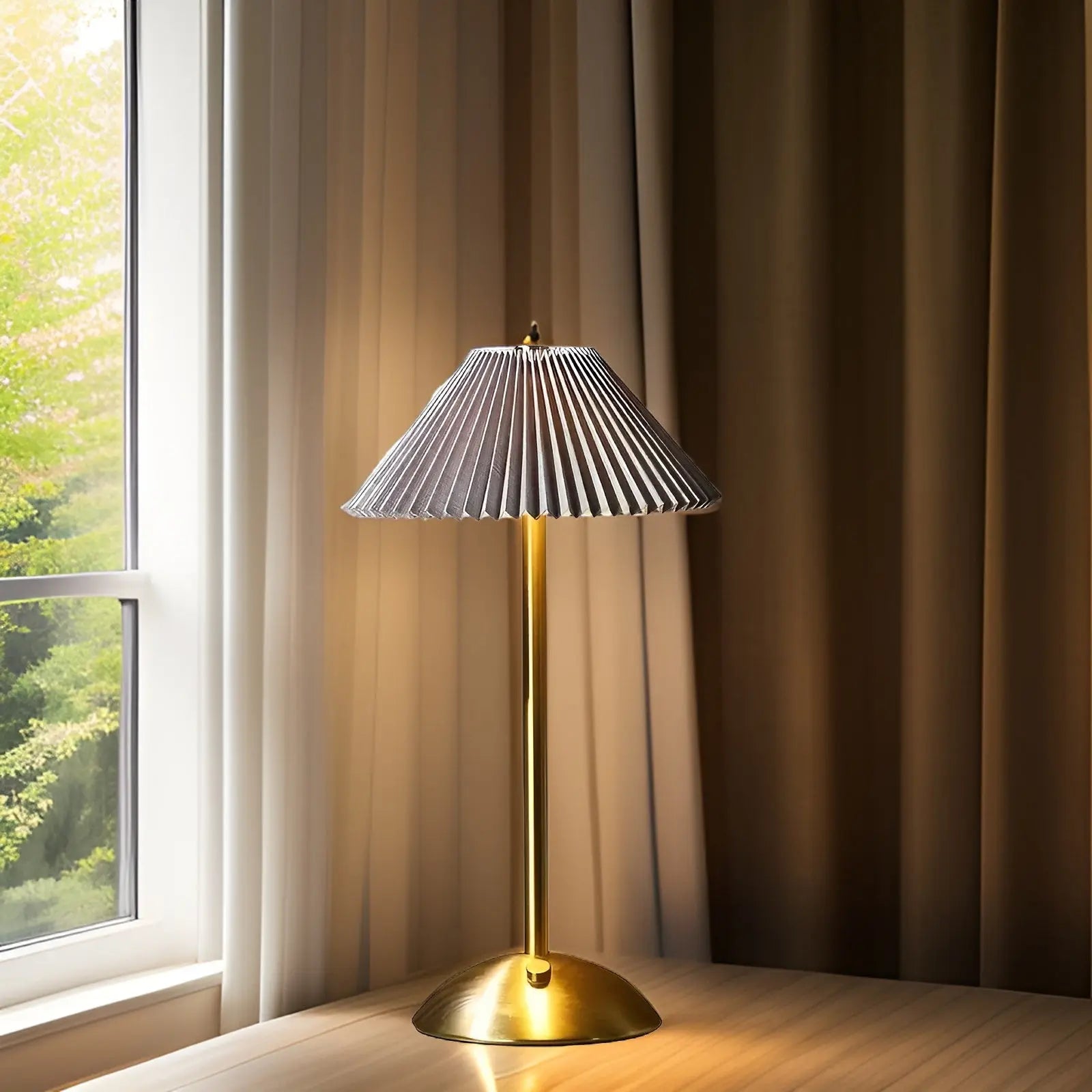 Versa Light - Luxe Moderne Snoerloze Metalen Tafellamp - Velari - VLP012