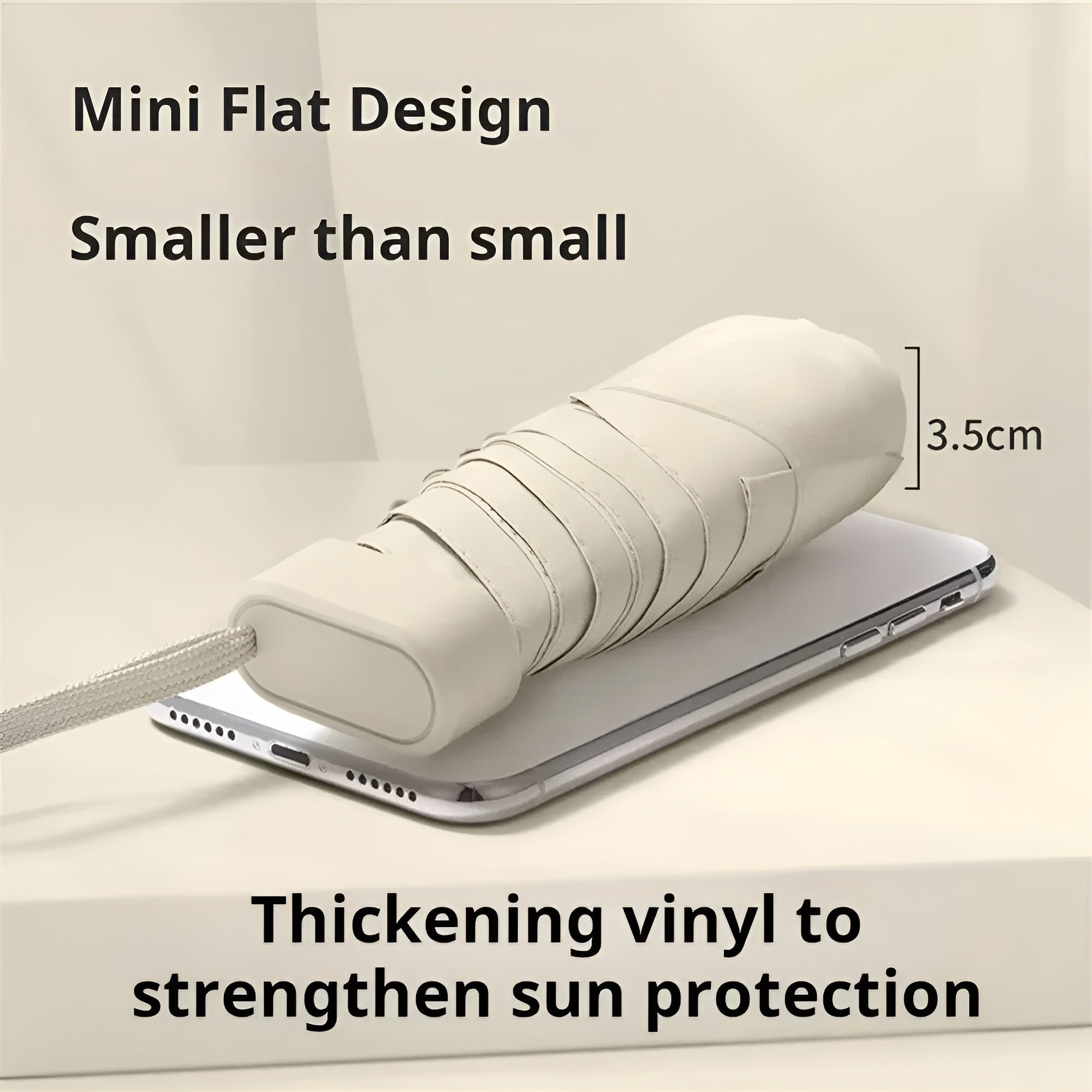 PocketSun Regenschirm - Leichter Kompakter Faltbarer Reise-Regenschirm Elegare