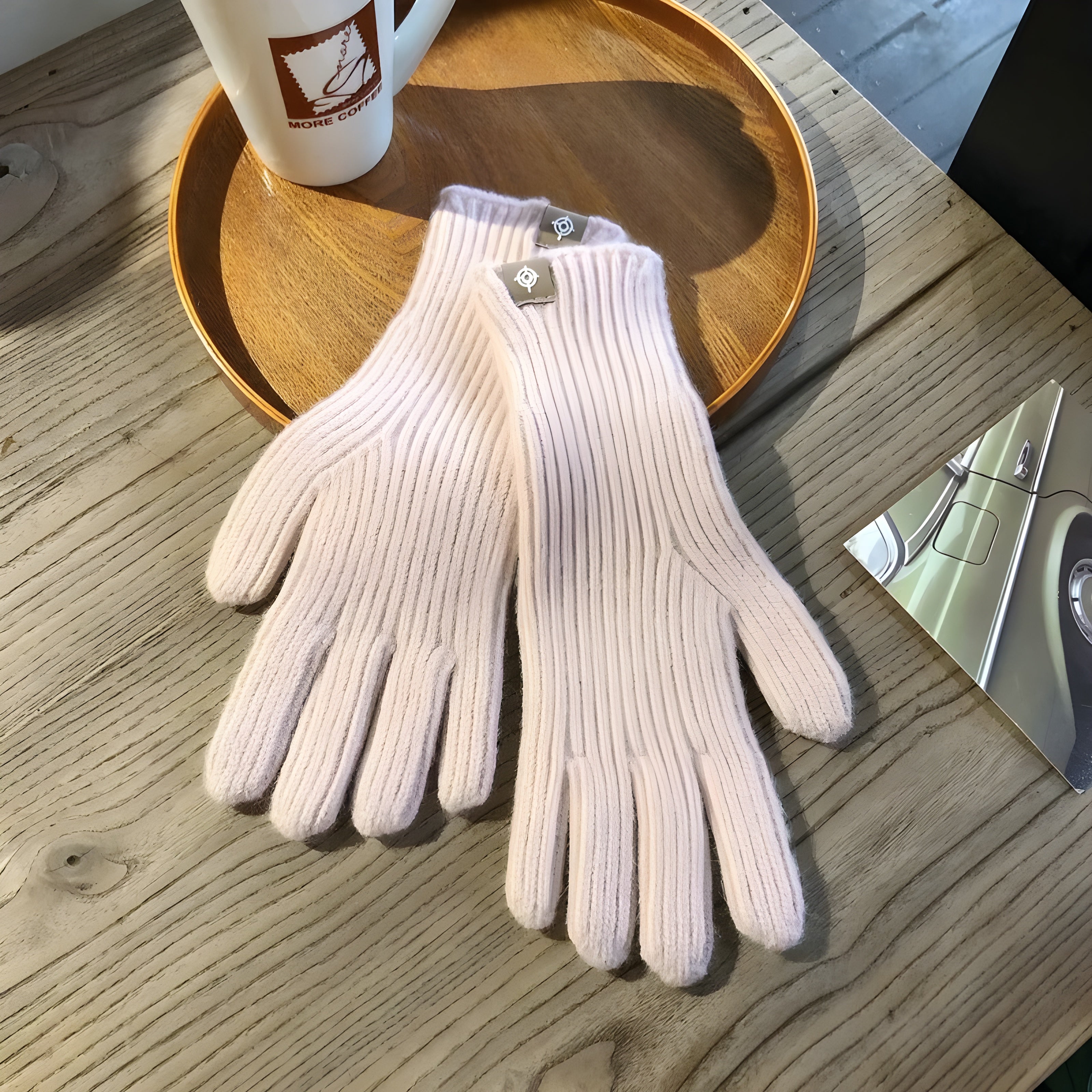 CozyTouch Handschoenen – Casual Gebreide Winterhandschoenen van Wol