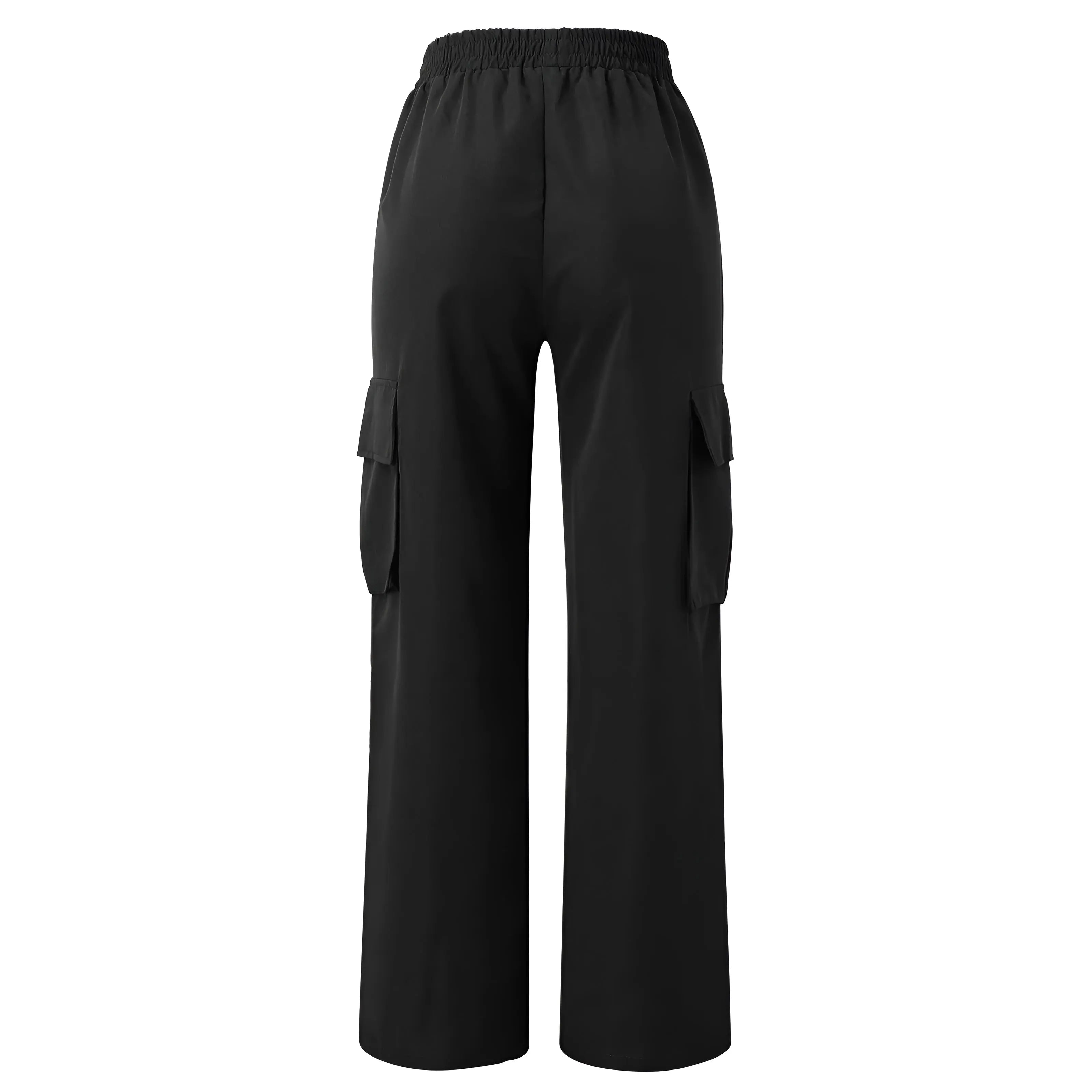 Helga Pants - Cargo Broek met Hoge Taille en Wijde Pijpen voor Dames - Velari - VLP082