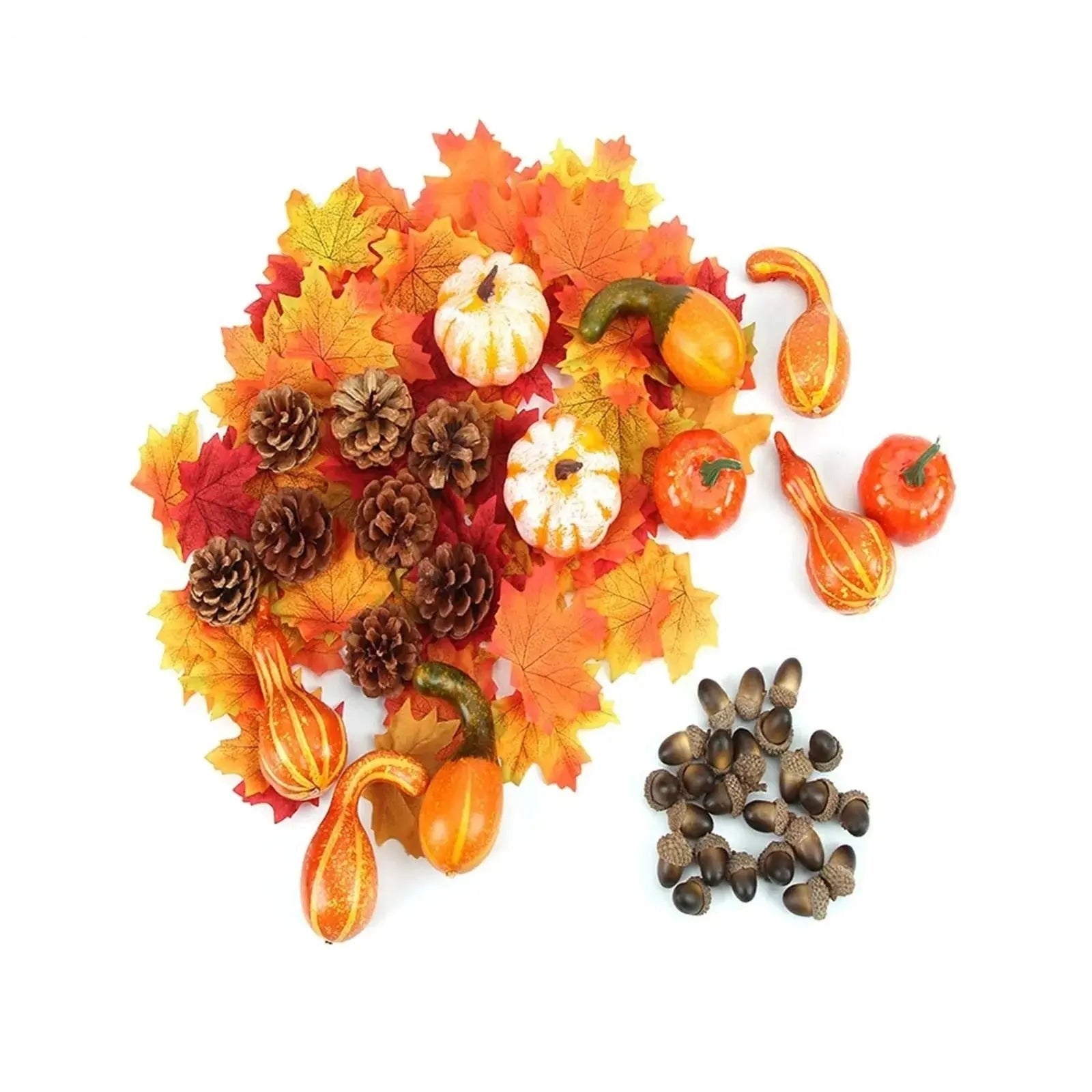 PumpkinCharm Decor - Künstliche Herbstdeko Kürbis für Halloween Elegare