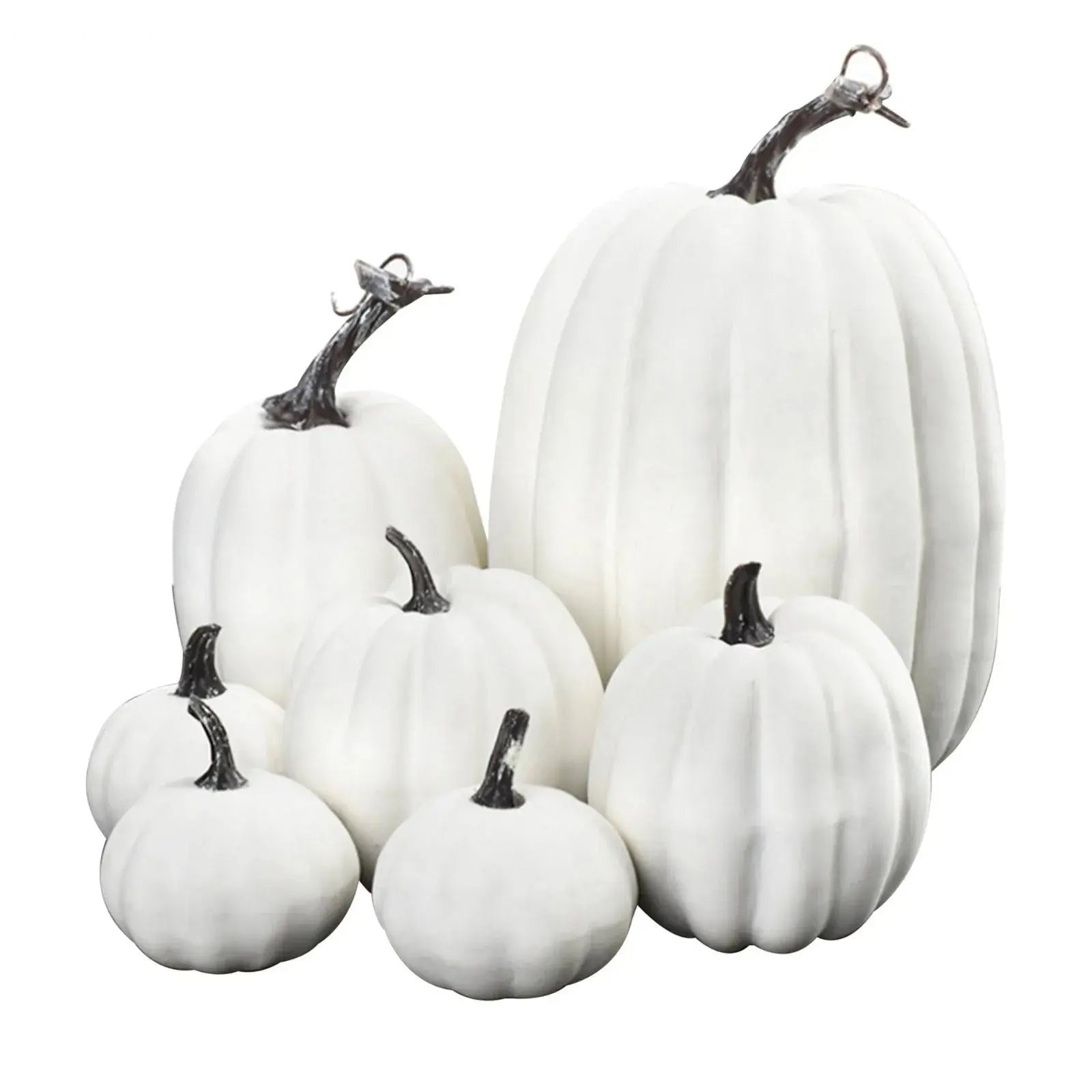 PumpkinCharm Decor - Künstliche Herbstdeko Kürbis für Halloween Elegare