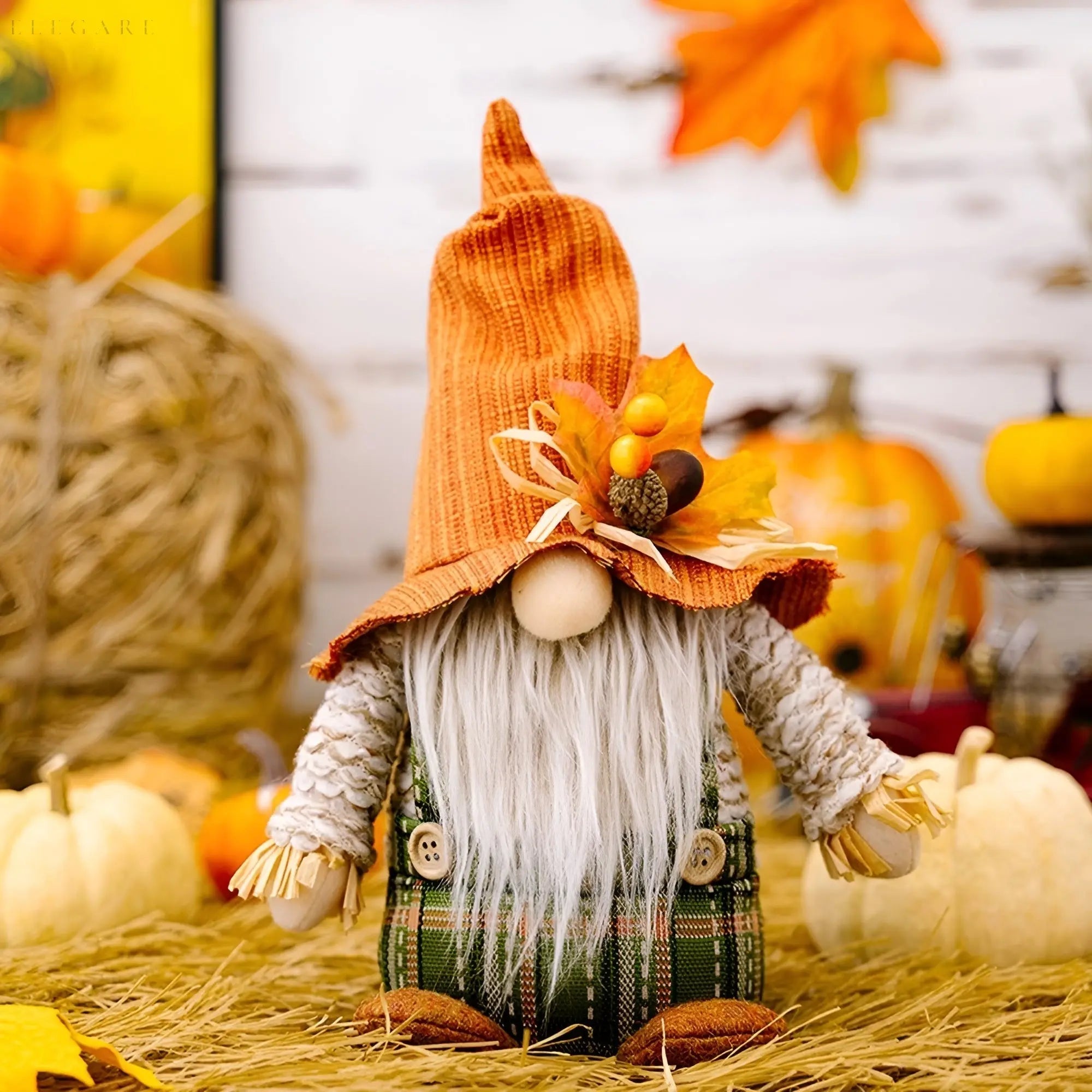 PumpkinElf Ornament - Elf Zwerg Plüschornamente Elegare