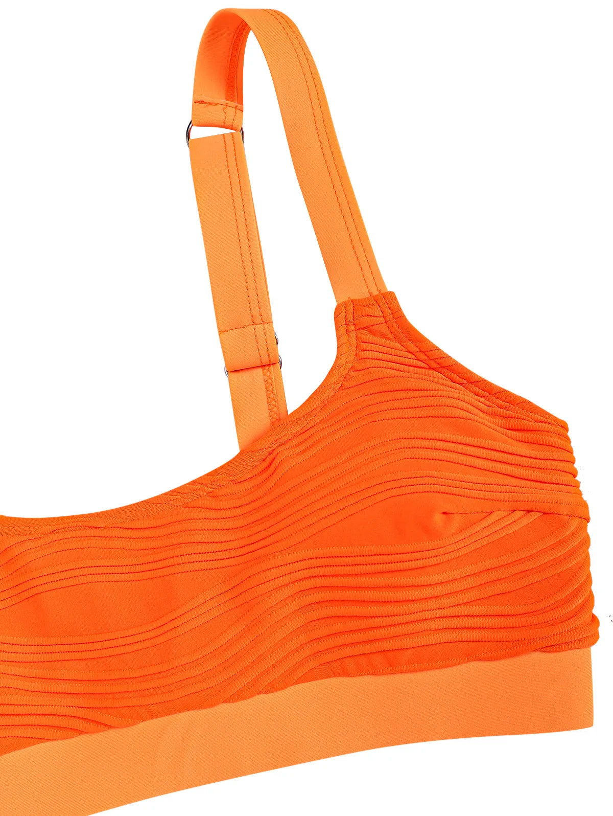 Aneta Set - Stilvolles Orange Bademode Bikini Set Elegare