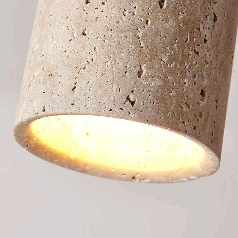 RusticAura Lights - Runde Wabi Sabi Japanische Designlampe Elegare