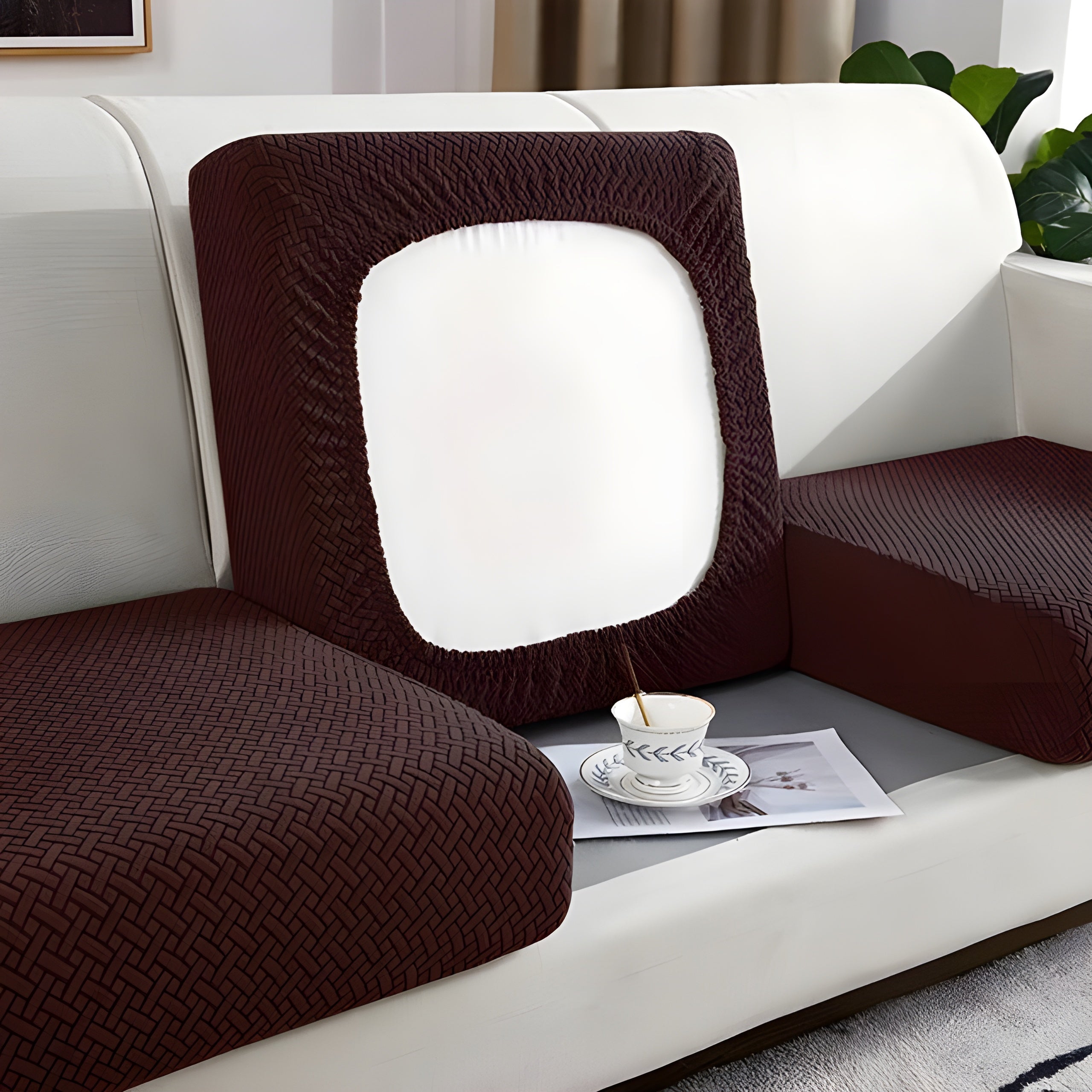 DustGuard Sofa Cover - Moderne Meubelbescherming tegen stof Verwijderbare Stoelhoes