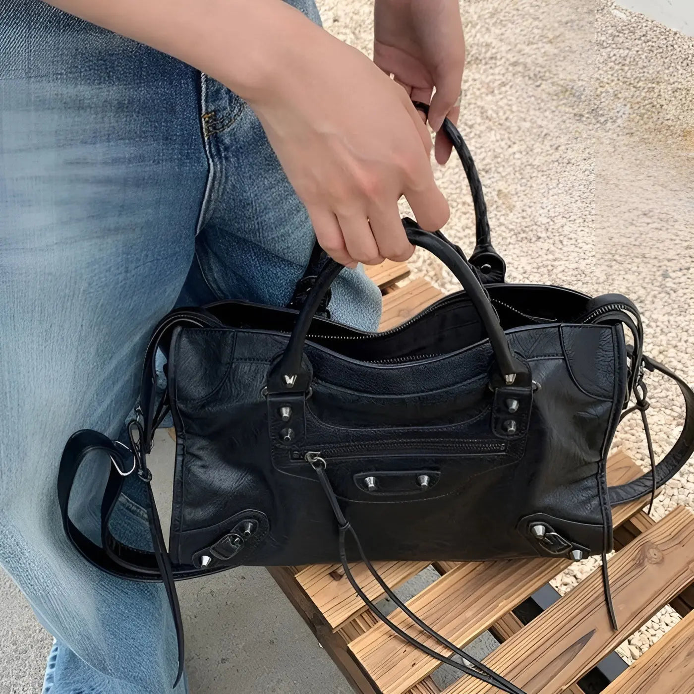 Salome Bag - Klassische Große Kapazitätstasche für Frauen Elegare