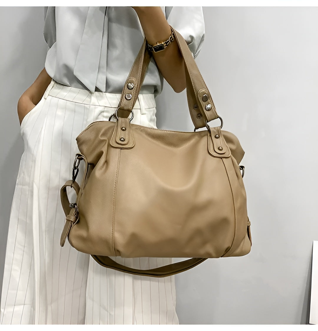 Gabriele Tasche - Lederhandtasche mit großem Fassungsvermögen Elegare