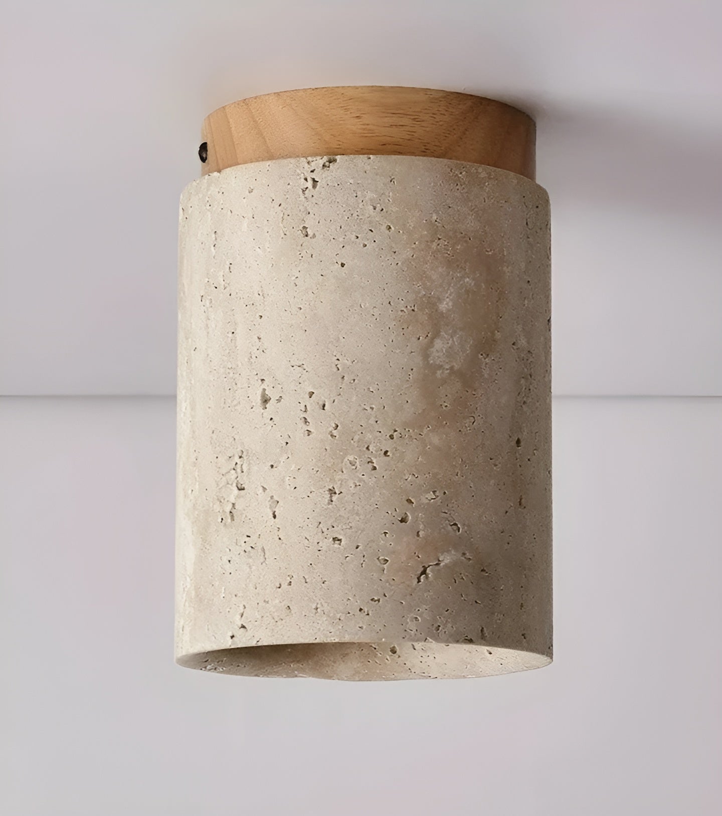 RusticAura Lights - Runde Wabi Sabi Japanische Designlampe Elegare