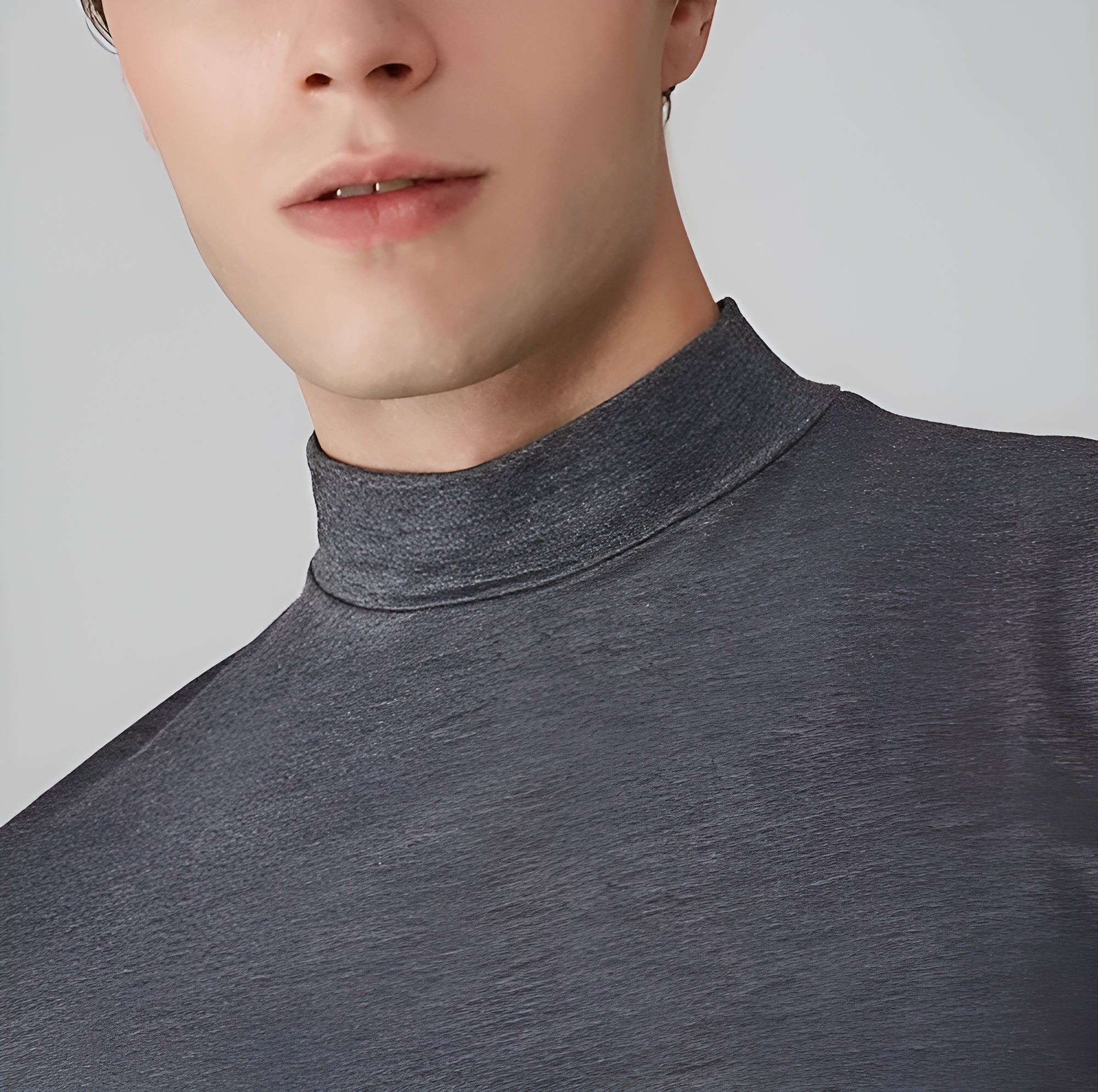 Jochen Shirt - Casual Turtleneck T-Shirt voor Mannen