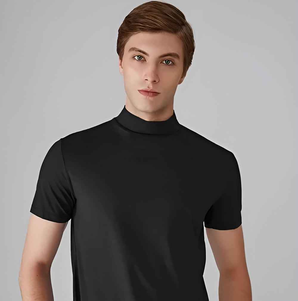 Jochen Shirt - Casual Turtleneck T-Shirt voor Mannen