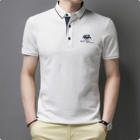 Nieuw Luxe Heren Poloshirt voor een Perfecte Zomerstijl - Velari - 