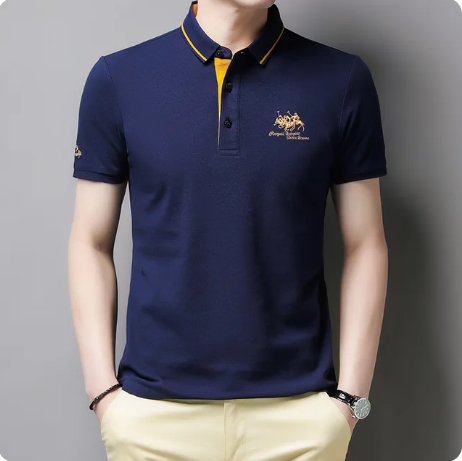 Nieuw Luxe Heren Poloshirt voor een Perfecte Zomerstijl - Velari - 