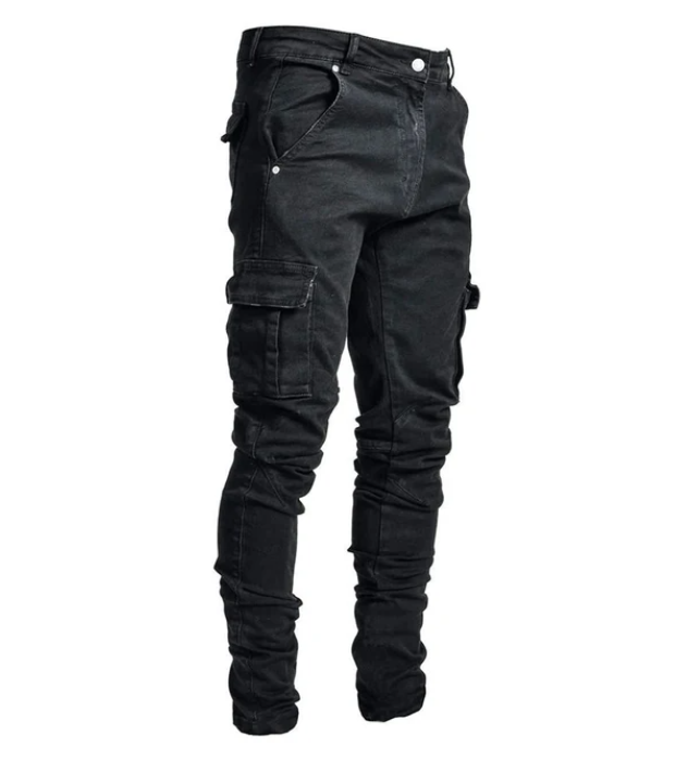 Elastic Street Jeans voor Heren Casual en Comfortabel - Velari - 