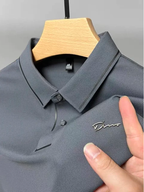 Ademend en Comfortabel High-End Polo shirt voor Heren Stijlvol - Velari - 