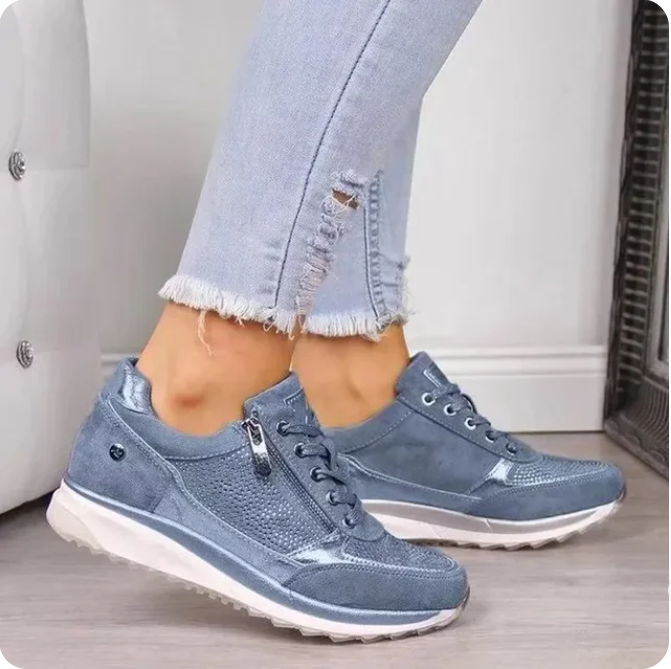 2024 Zomer Sneakers voor de Effen Vrouwen, Effen Kleur - Velari - 