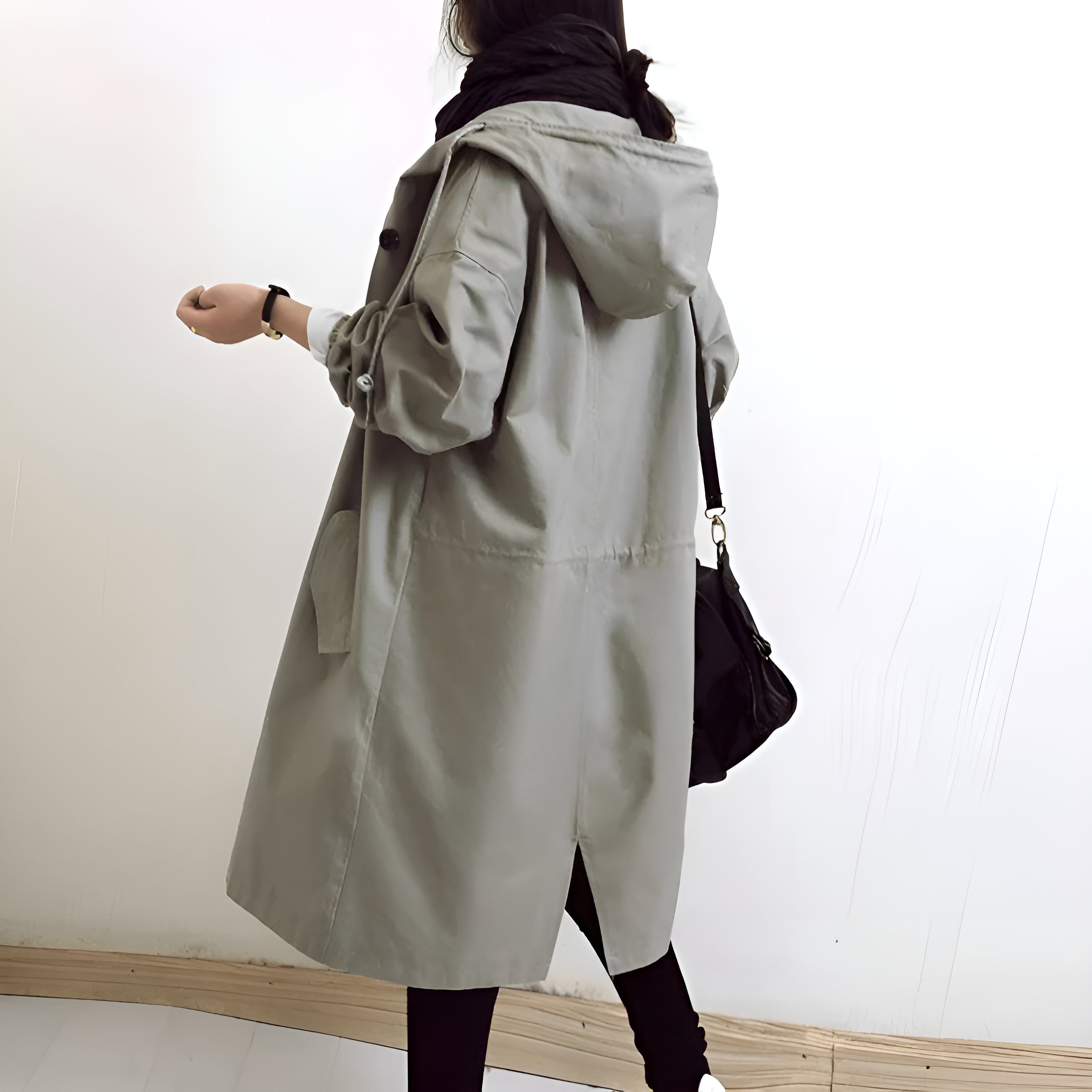 Josefine Coat - Waterdichte Trenchcoat met Capuchon voor Dames