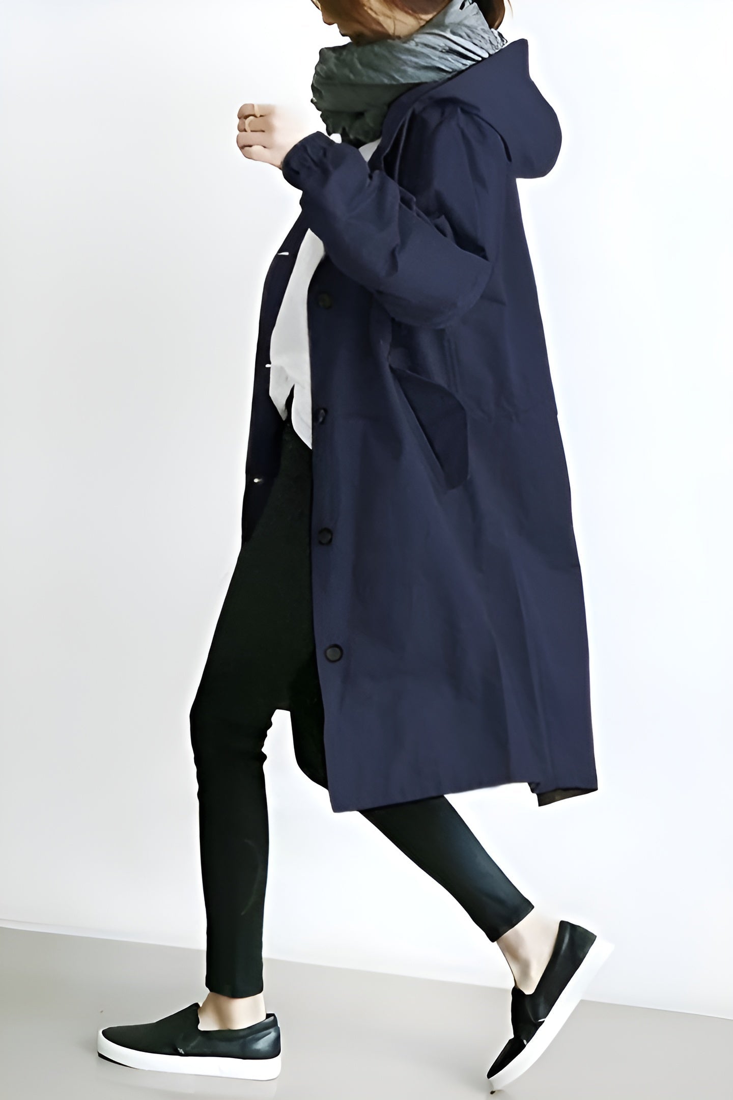 Josefine Coat - Waterdichte Trenchcoat met Capuchon voor Dames