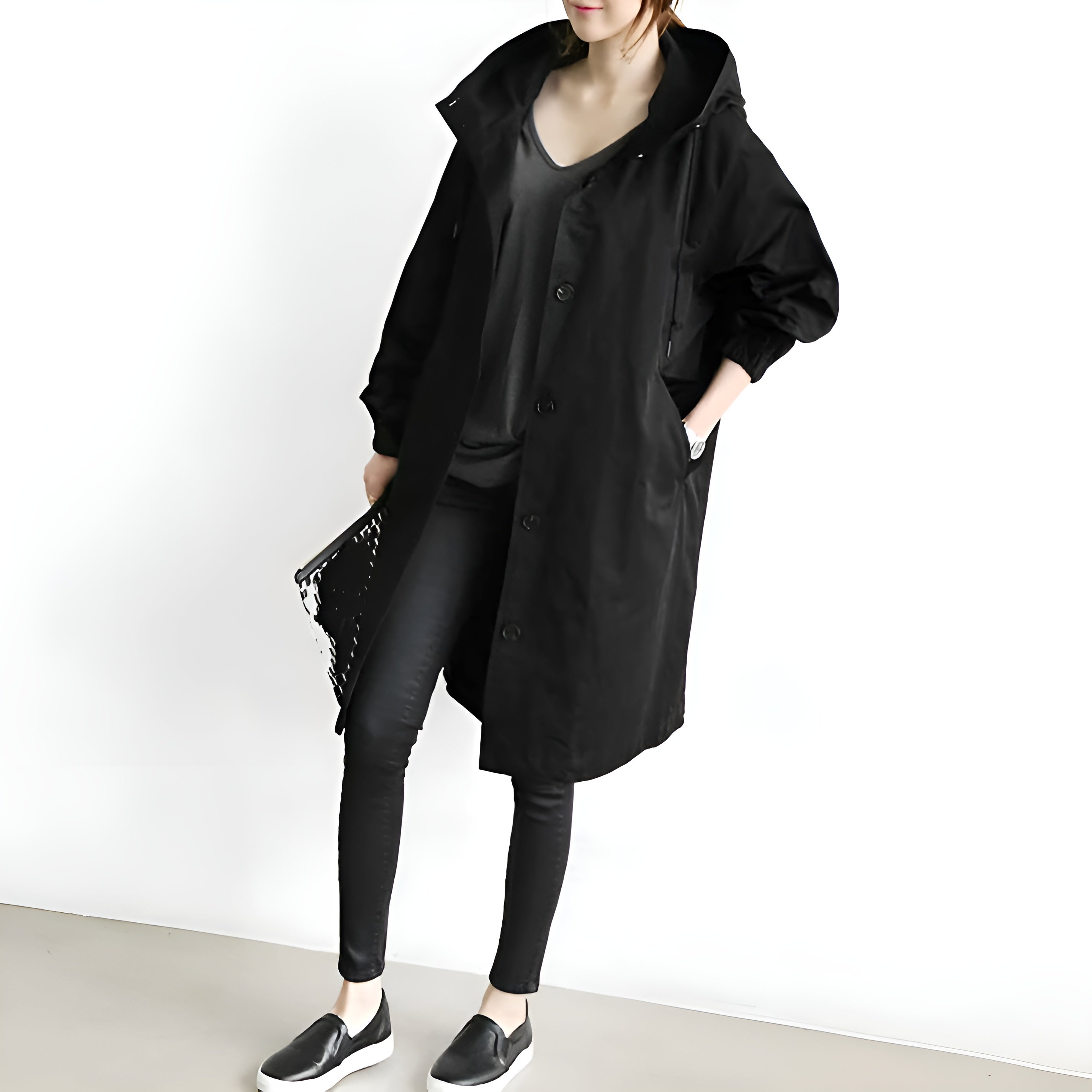 Josefine Coat - Waterdichte Trenchcoat met Capuchon voor Dames