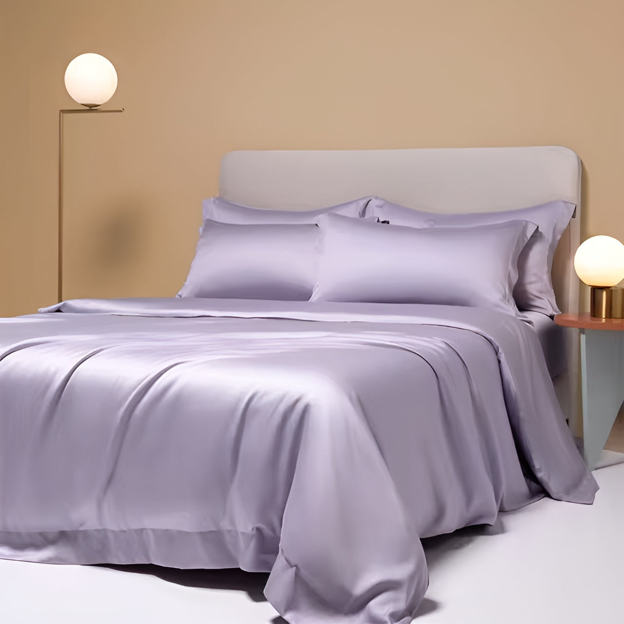 SilkLuxe Set - Ultra Breathable Organic Bamboo Duvet Cover Set Elegare