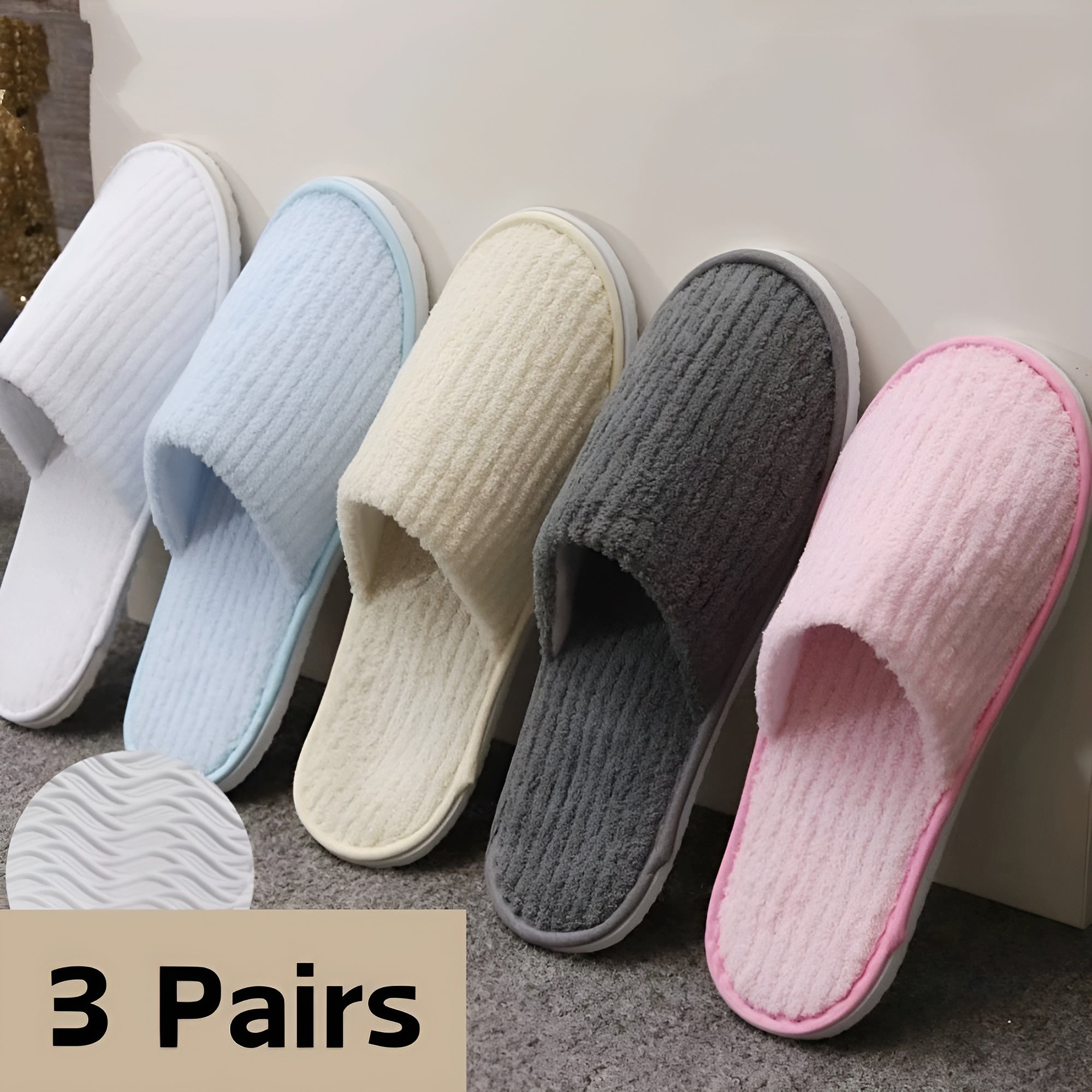 SoftStride Slippers - Lässige Geschlossene Zehen Hausschuhe Elegare