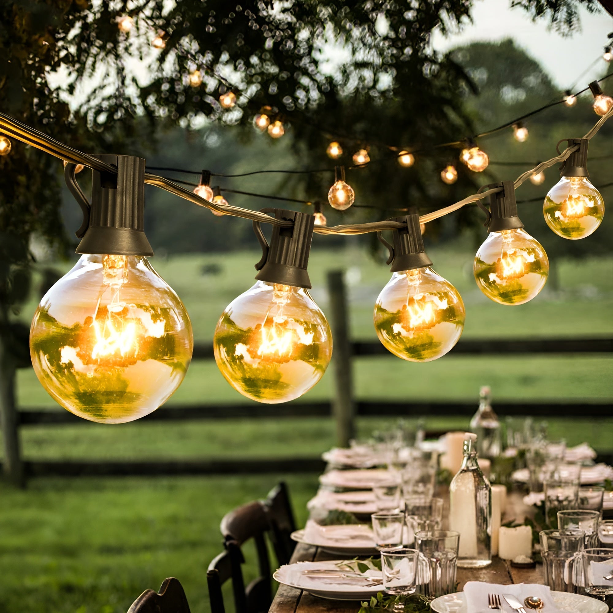 FairyFlicker String Lights - Luxe TerrasverLichting met Waterdichte Bescherming - Velari - VLP202