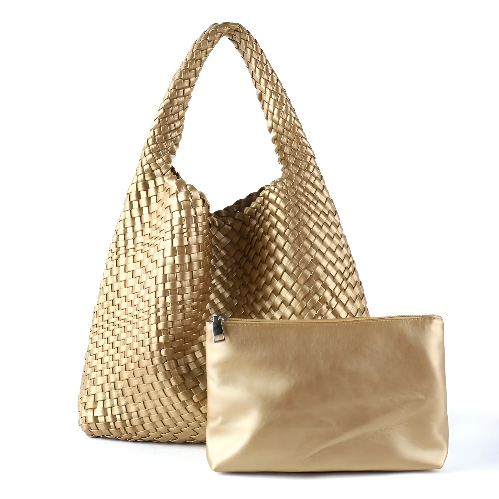 Gisela Handbag- Handgeweven StrandSchoudertas Voor de Zomer - Velari - VLP180