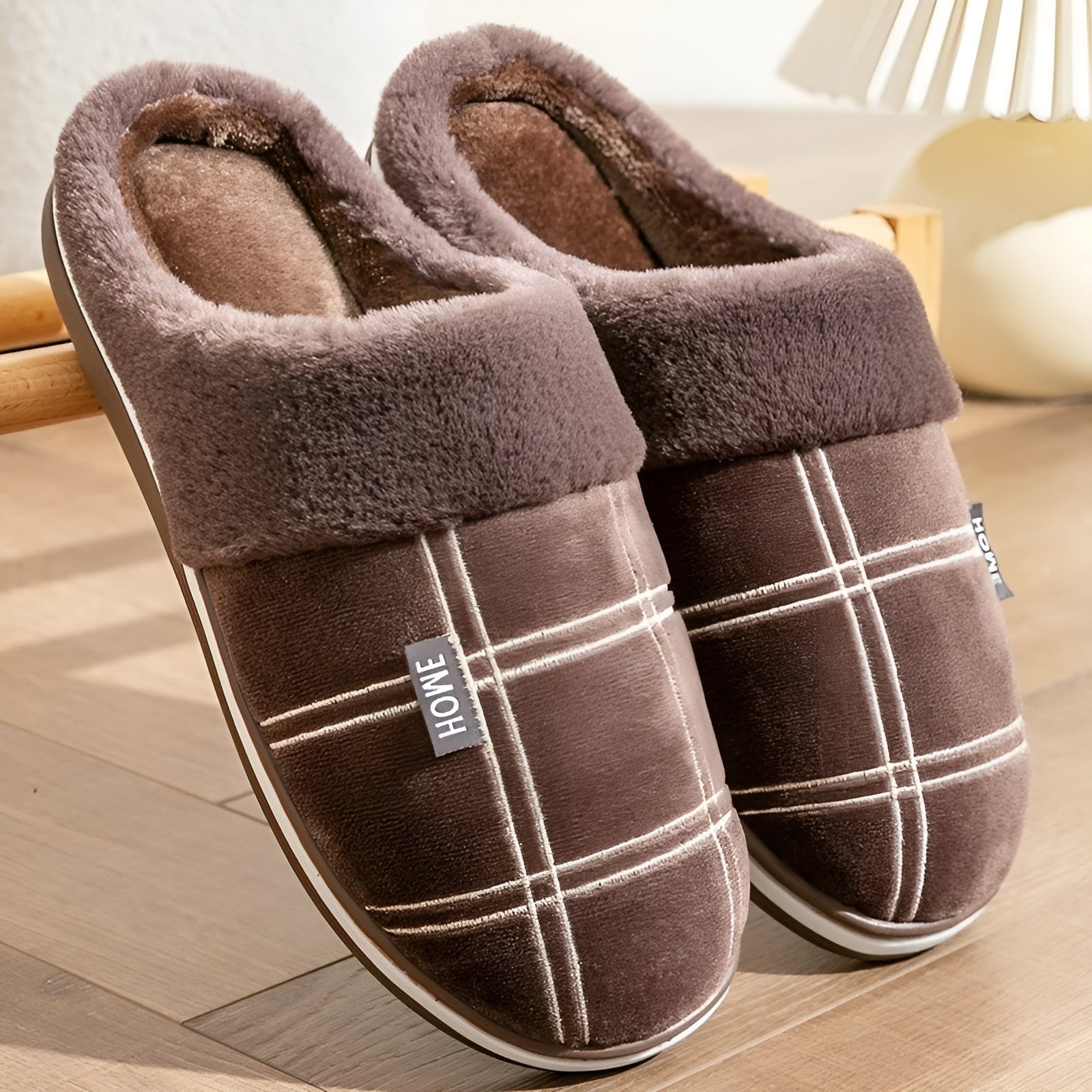 Velvet Ease Slippers - Bequeme Haus-Slipper für Herren Elegare