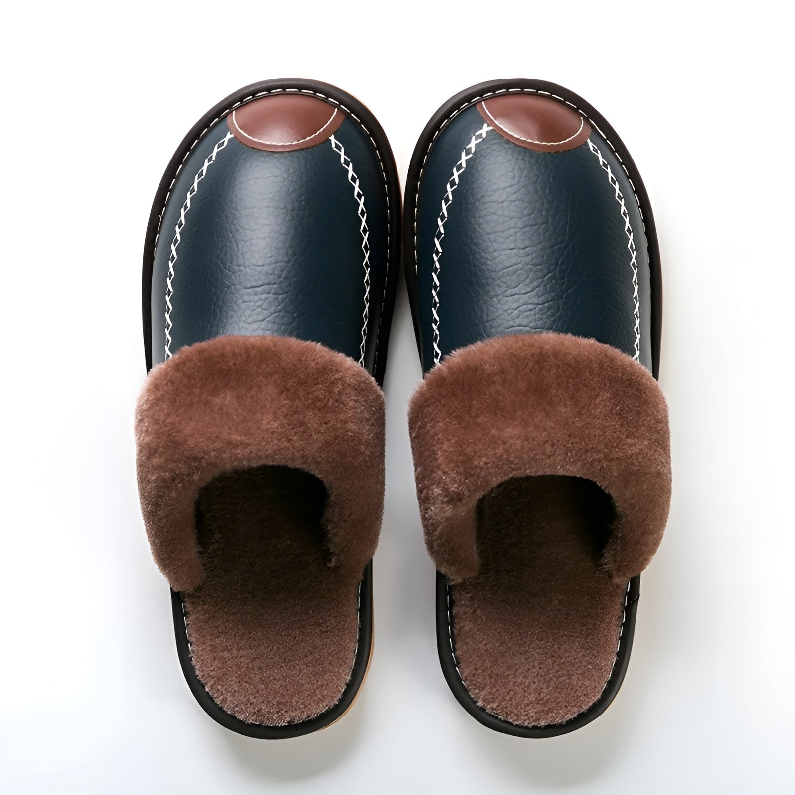 WinterCozy Slippers - Unisex Warme Leder-Hausschuhe Elegare