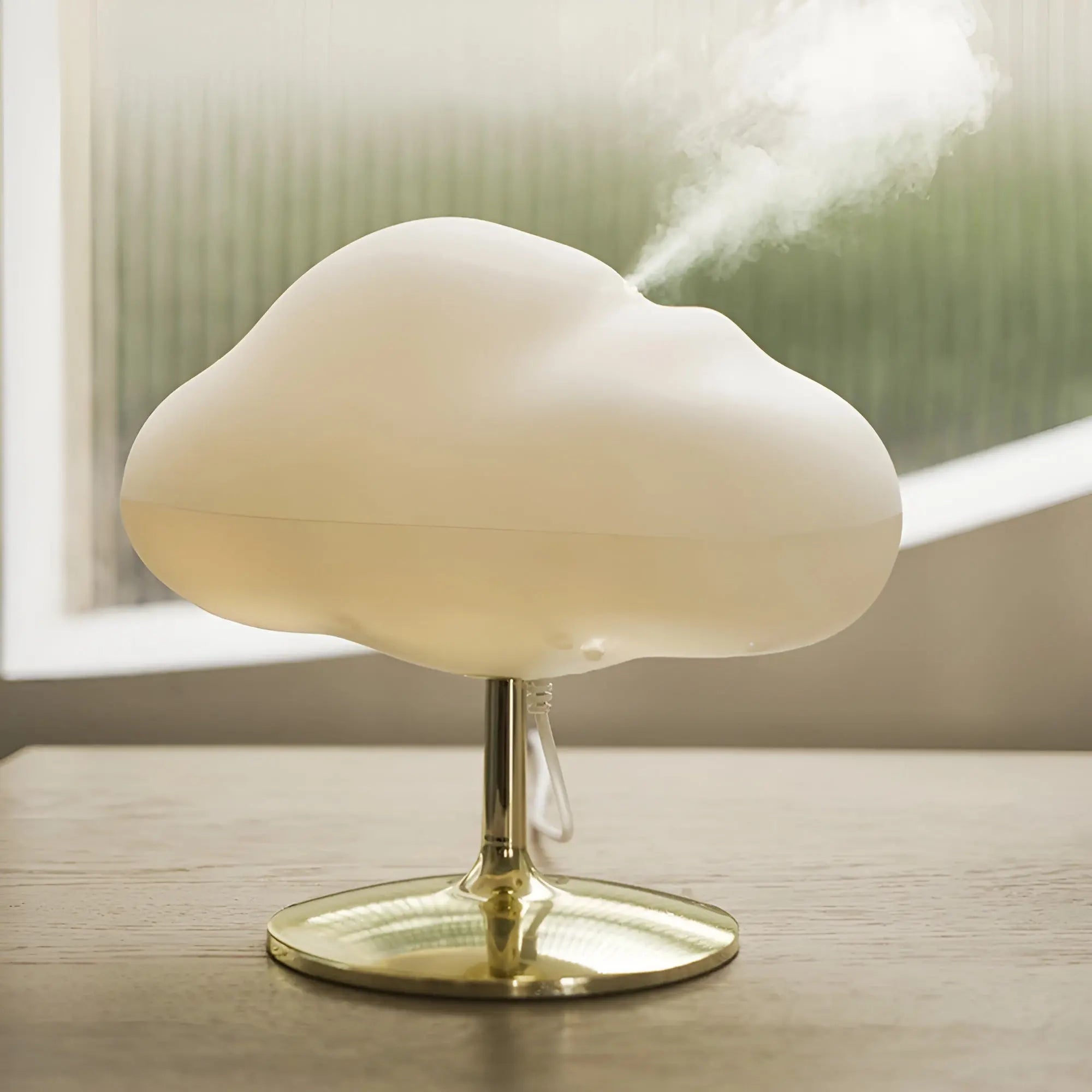 MistCloud Diffuser - Ultrasone USB Luchtbevochtiger & Verstuiver van Essentiële Oliën voor een Kalmerende Atmosfeer - Velari - VLP072