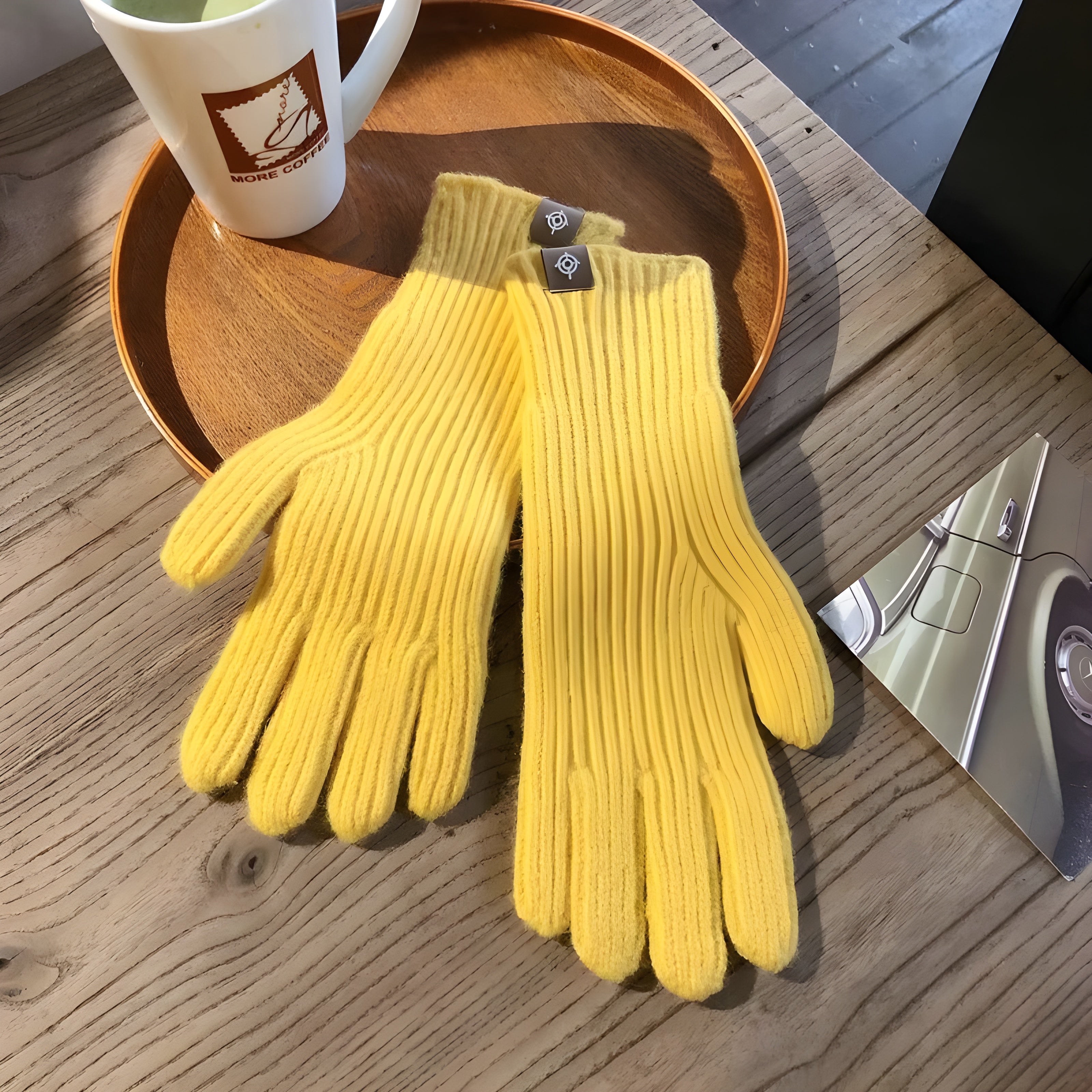 CozyTouch Handschoenen – Casual Gebreide Winterhandschoenen van Wol