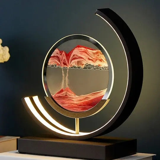 Zen Scape - Harmonic Zandlandschap Visionaire Lamp