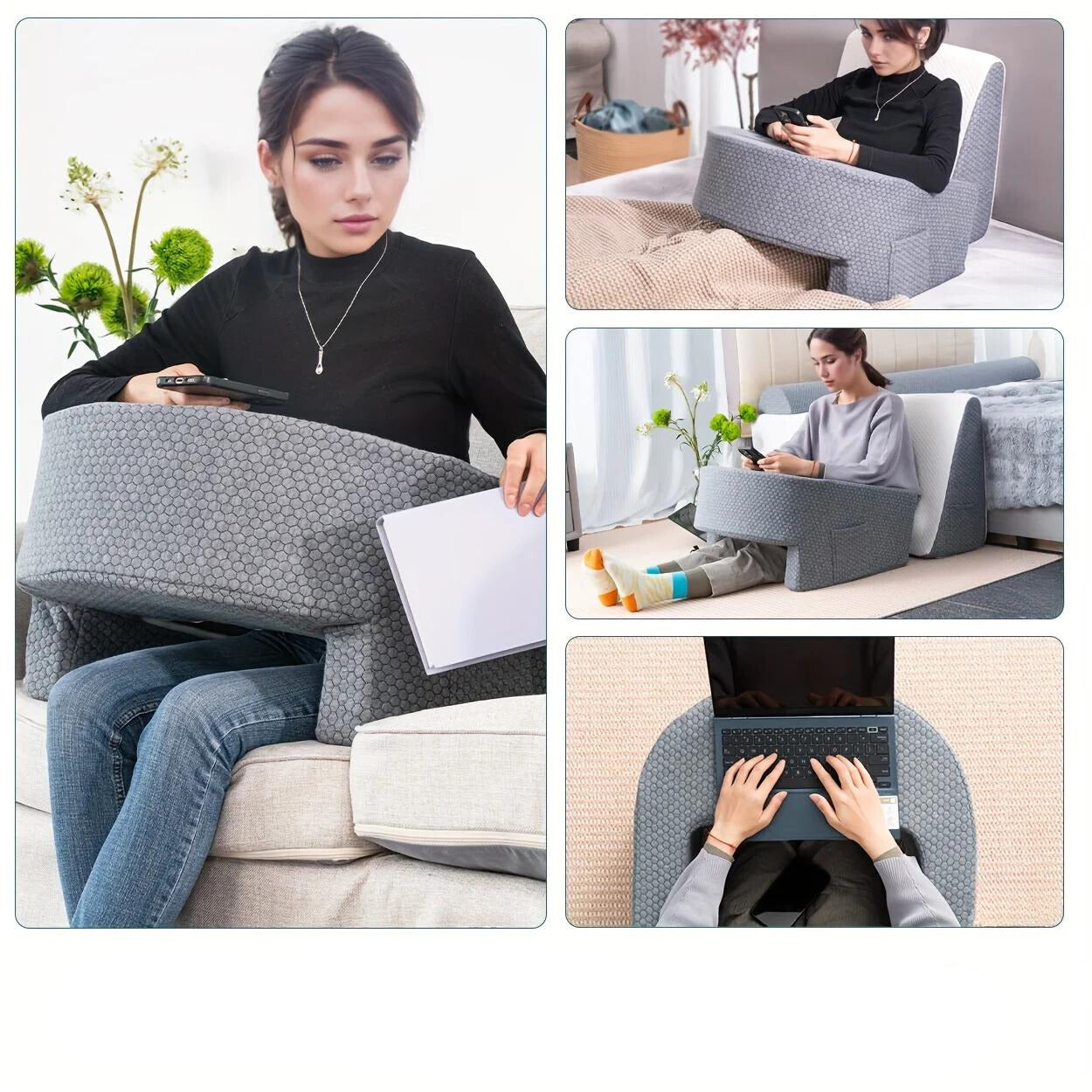 CozyArmrest Pilow - Modern Armsteun Schootkussen Kussen