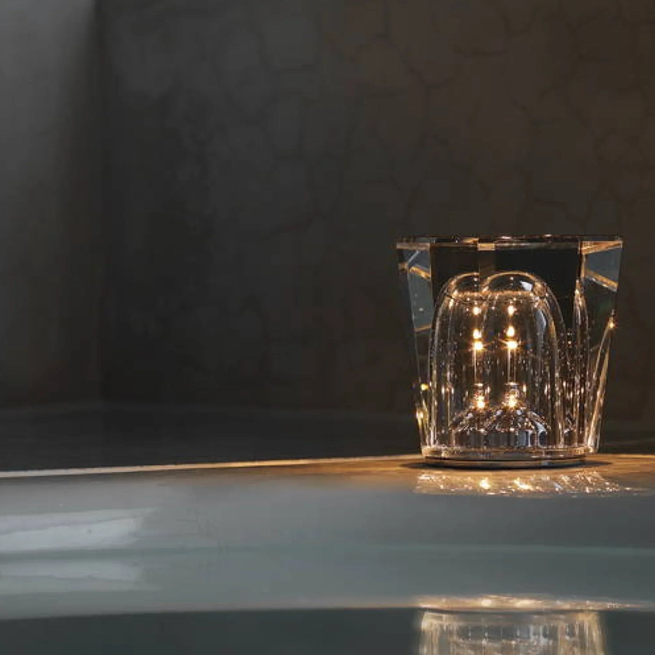 DiamondGlow Lamp - Luxe Diamant Kristal LED Oplaadbare Tafellamp