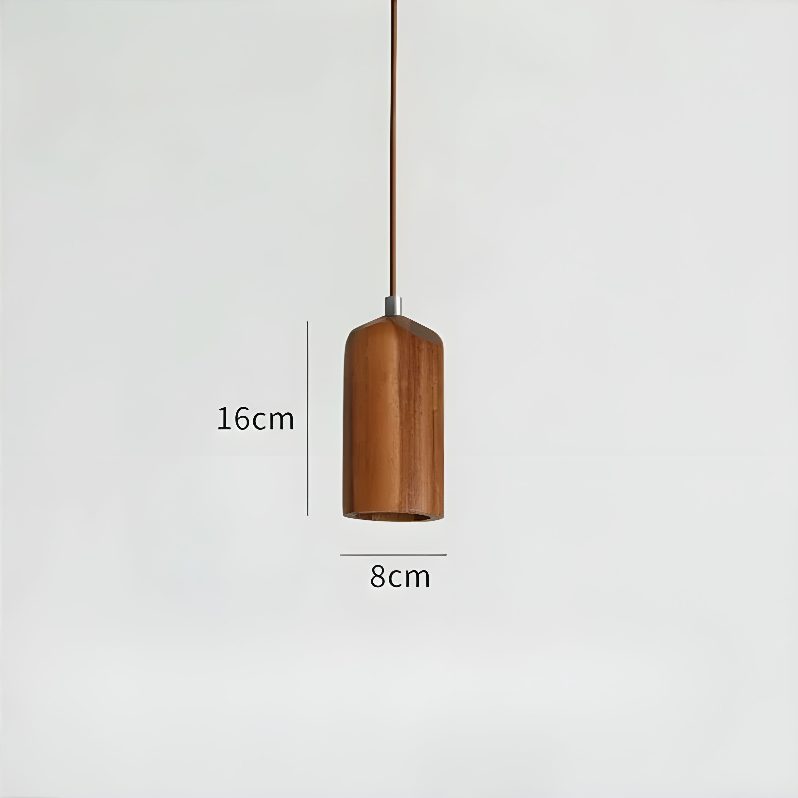 LuxeTrail Light - Scandinavische Houten Hanglamp