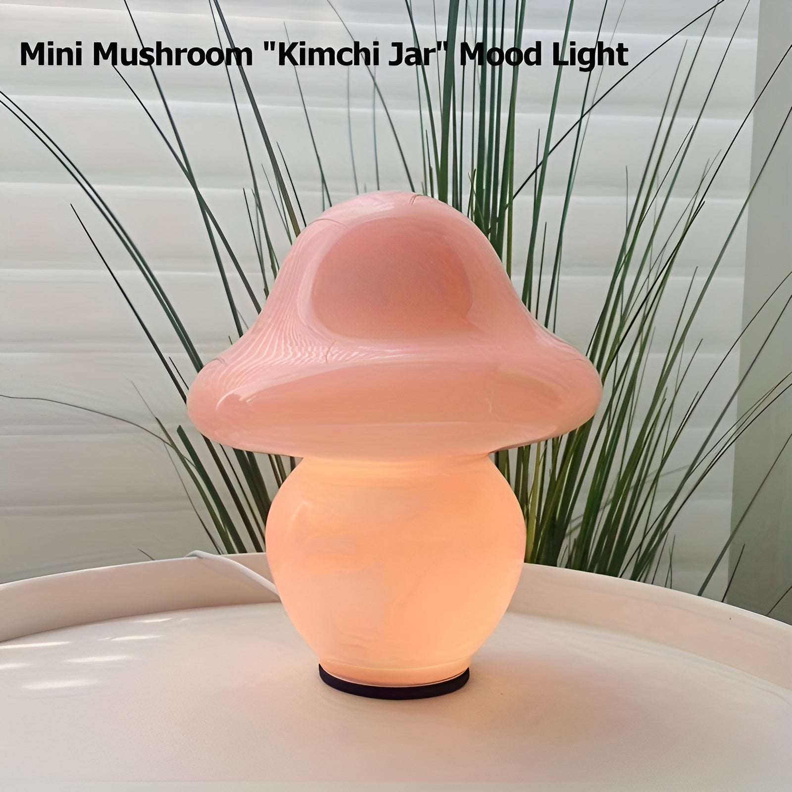 MushroomDream Lamp - Dekorative Mini-Pilz-Atmosphäre-Glaslampe Elegare