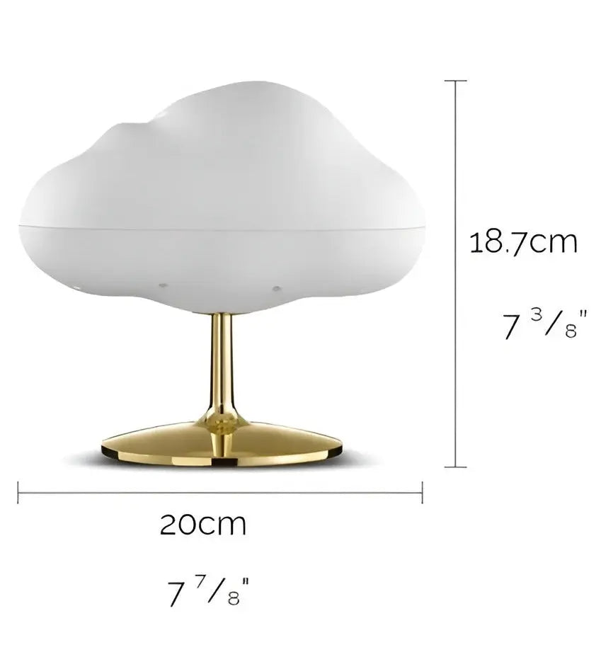 MistCloud Diffuser - Ultrasone USB Luchtbevochtiger & Verstuiver van Essentiële Oliën voor een Kalmerende Atmosfeer - Velari - VLP072