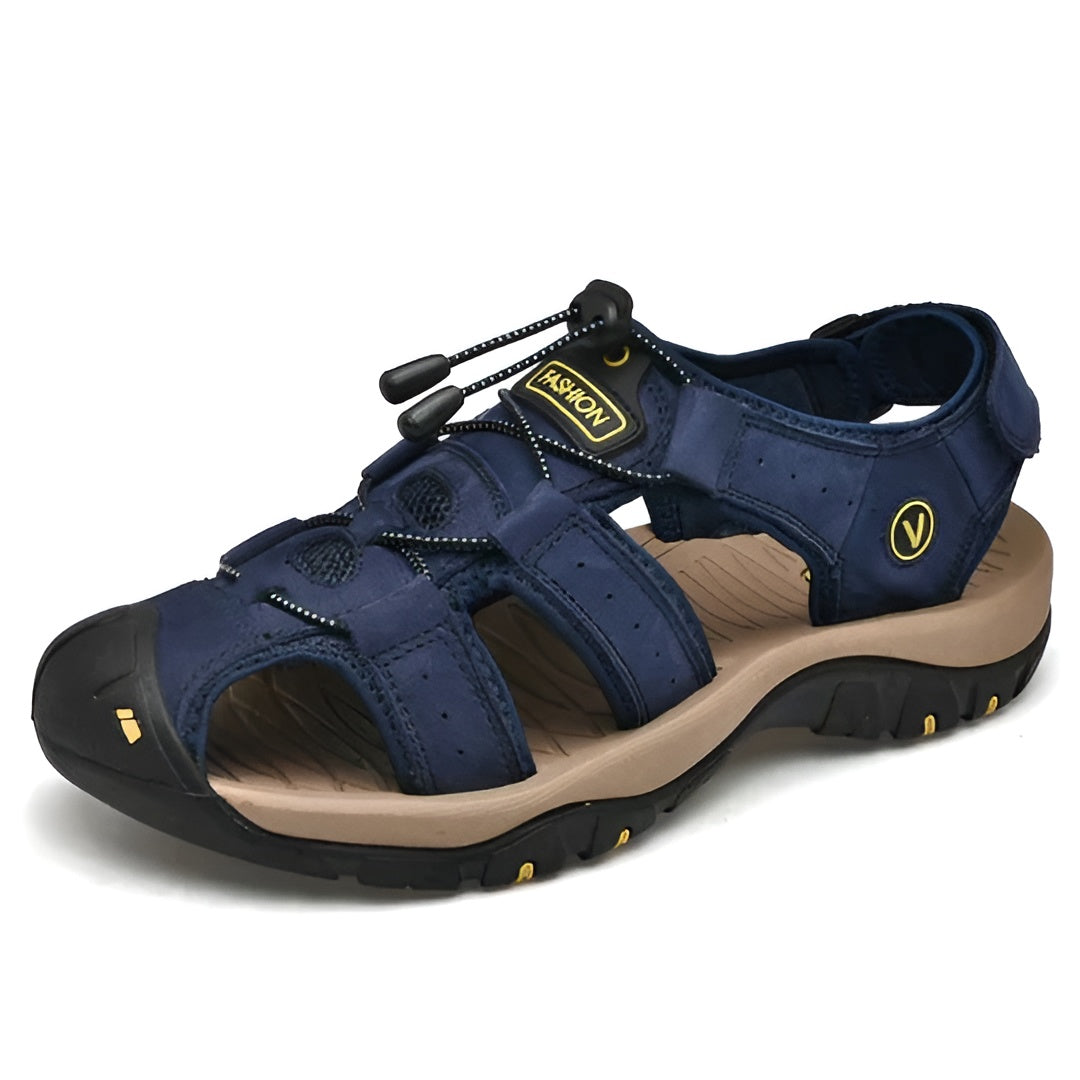 Oliver Sandalen - Bequeme orthopädische Sommersandalen für Herren Elegare