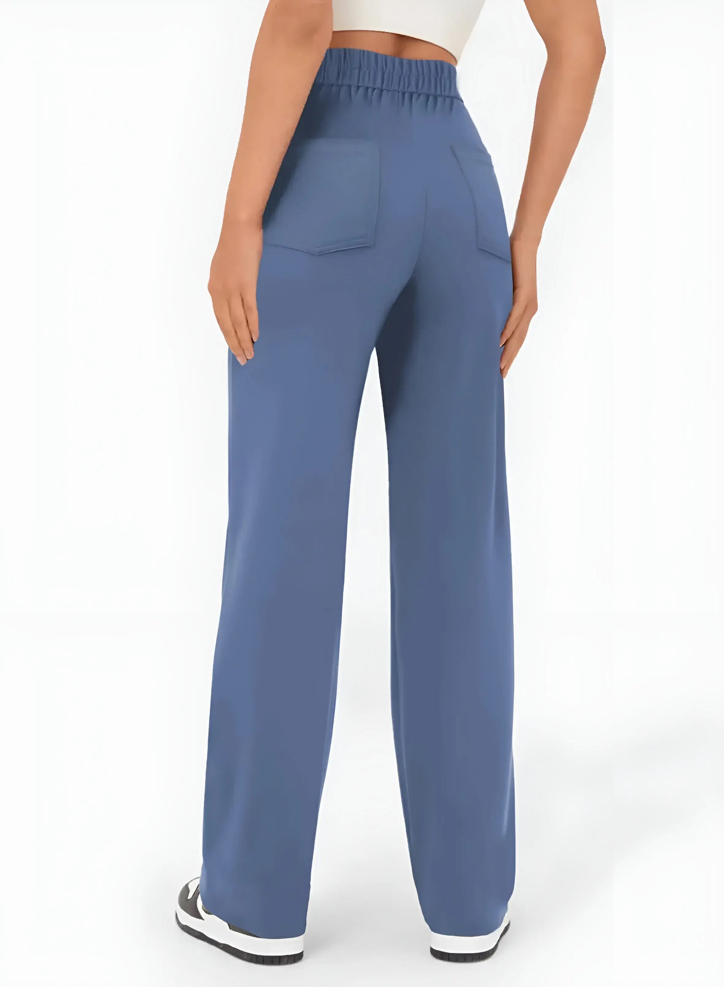 Alison Pants - Stretchy Cargo Broek met Hoge Taille Voor Dames - Velari - VLP187