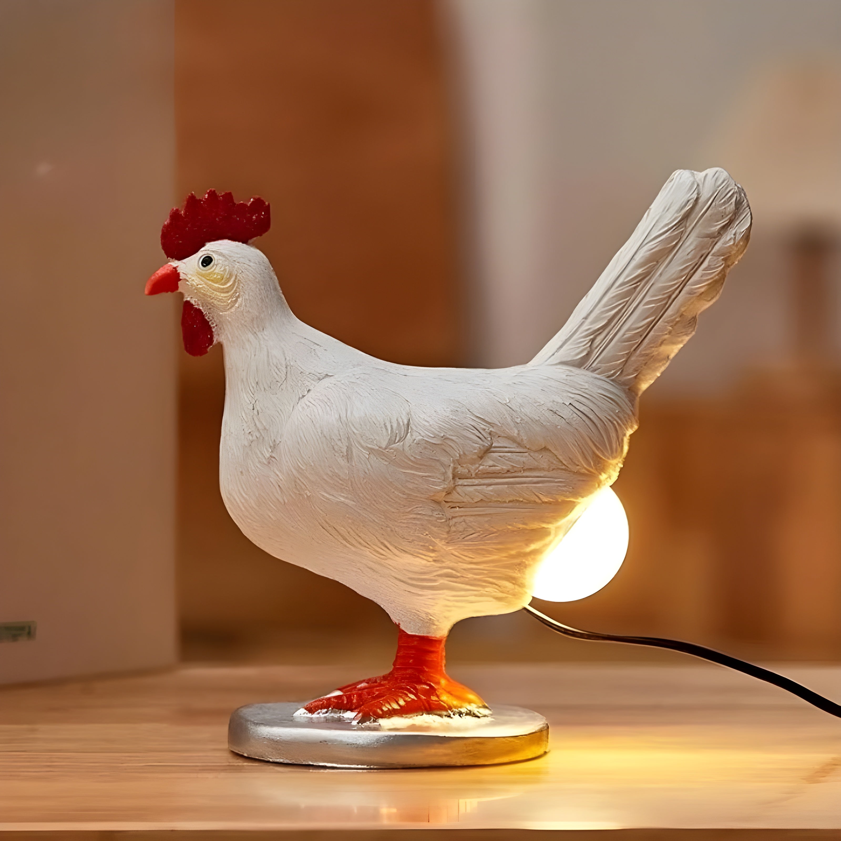 EggGlow Light - Decoratief Kip Ornament Nachtlampje