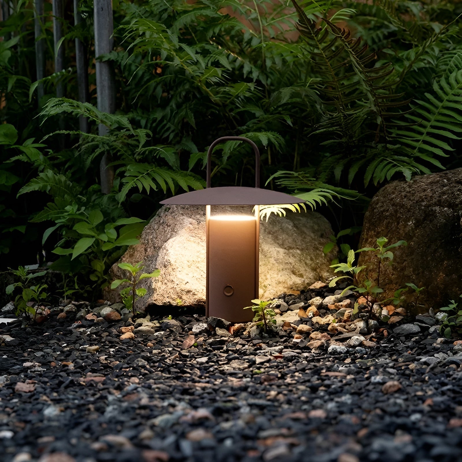 GlowLight Lampe - Wiederaufladbare wasserdichte Gartenleuchte Elegare