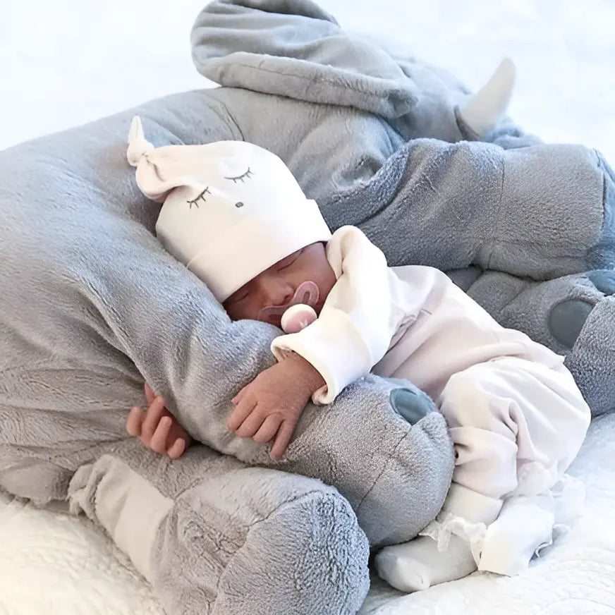 Pachyderm Pillow -  Superzachte Olifantenknuffel voor Baby's - Velari - VLP042