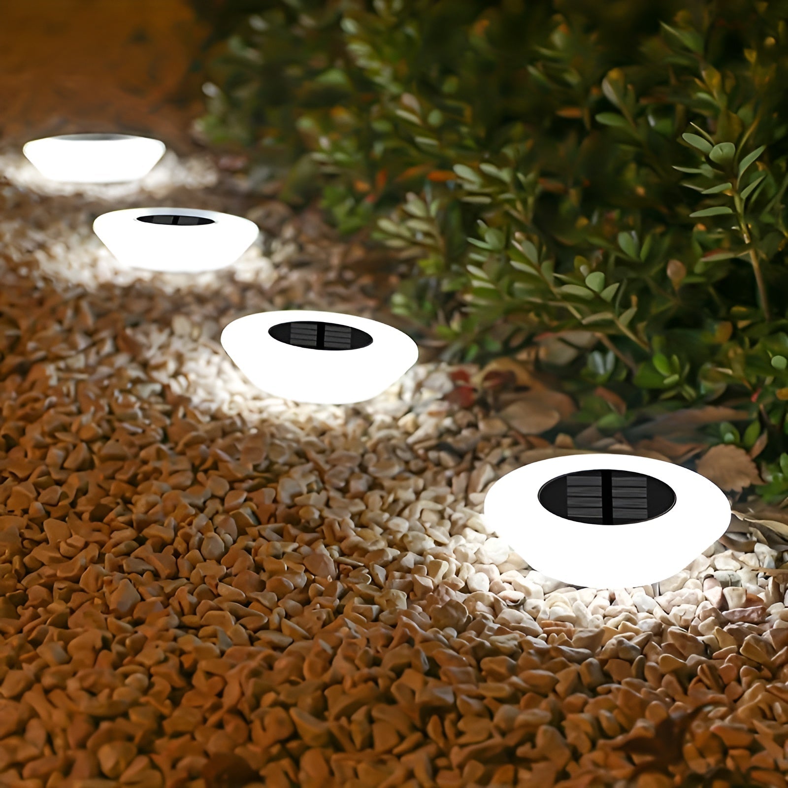 GroundGlow Light - Moderne ingegraven Buitenverlichting Op Zonne-Energie