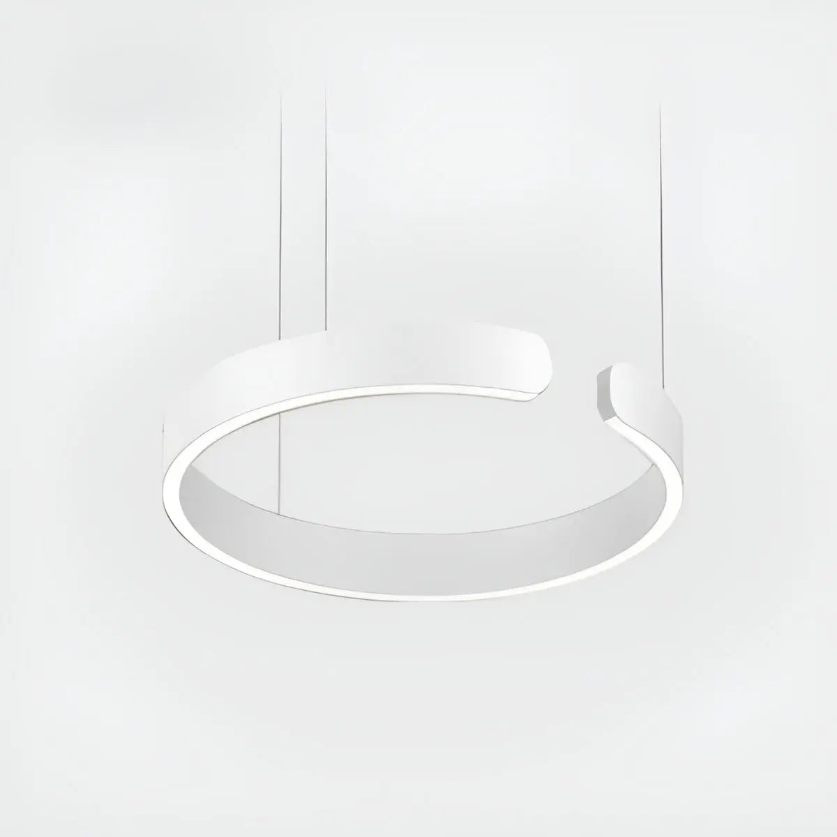 RingShine Chandelier - Scandinavische Ronde LED Hanglamp met Dimbare Verlichting - Velari - VLP086