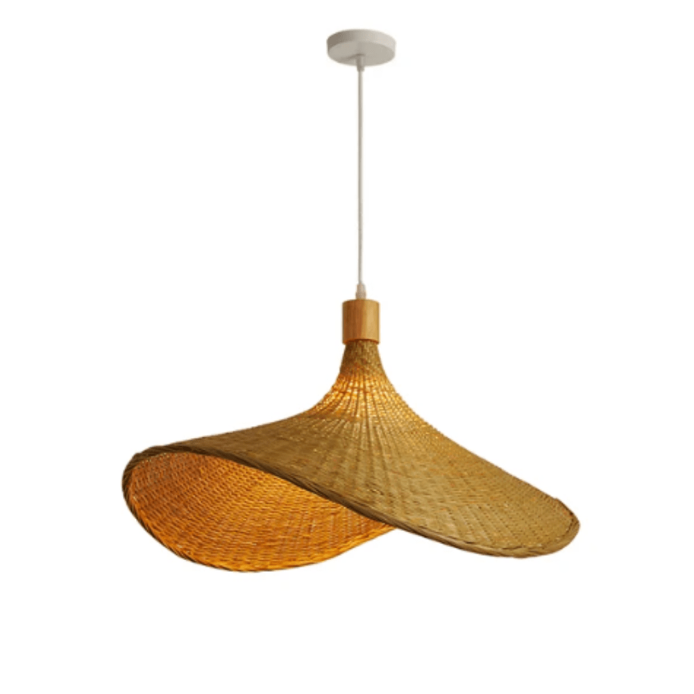 BambooShimmer Light - Rustieke Bamboe Hanglamp voor een Natuurlijke Sfeer