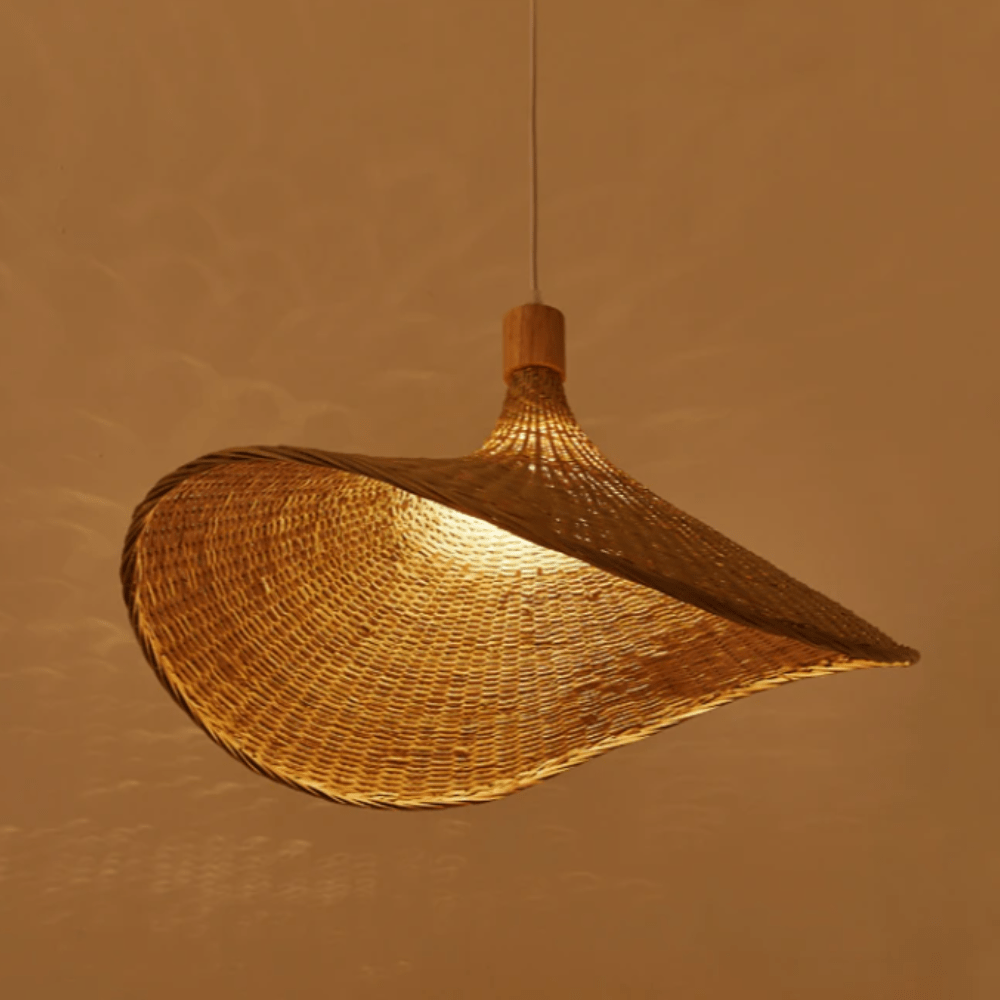 BambooShimmer Light - Rustieke Bamboe Hanglamp voor een Natuurlijke Sfeer